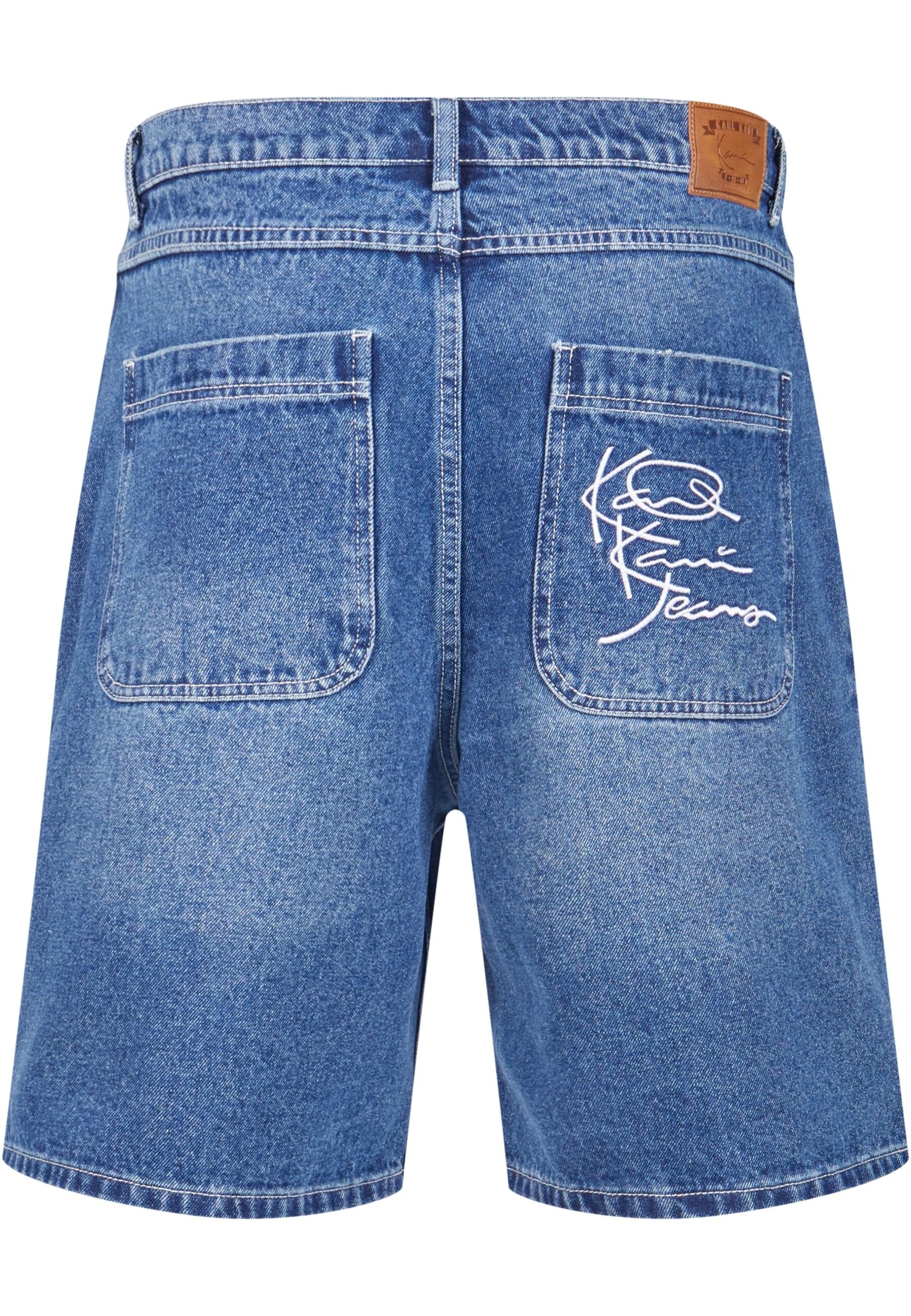 Karl Kani Shorts »Karl Kani Herren Karl Kani OG Old English Denim Shorts«