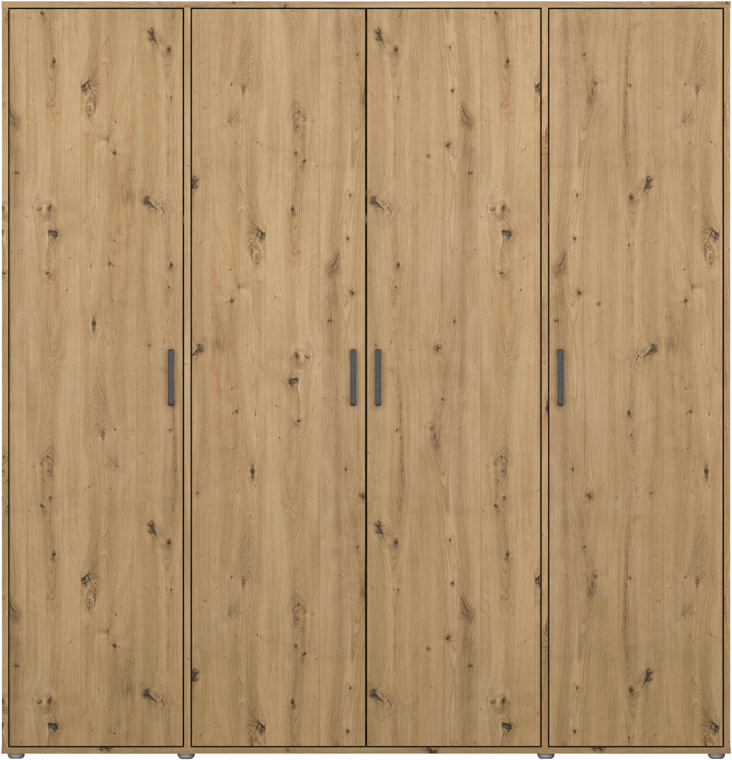 rauch Kleiderschrank »VOYAGER Otto´s Choice Garderobe Wäscheschrank TOPSELLER Schlafzimmer«, (in 3 verschiedenen Ausstattungen BASIC/CLASSIC/PREMIUM), Schrank mit modernen Griffen in viel Stauraum MADE IN GERMANY