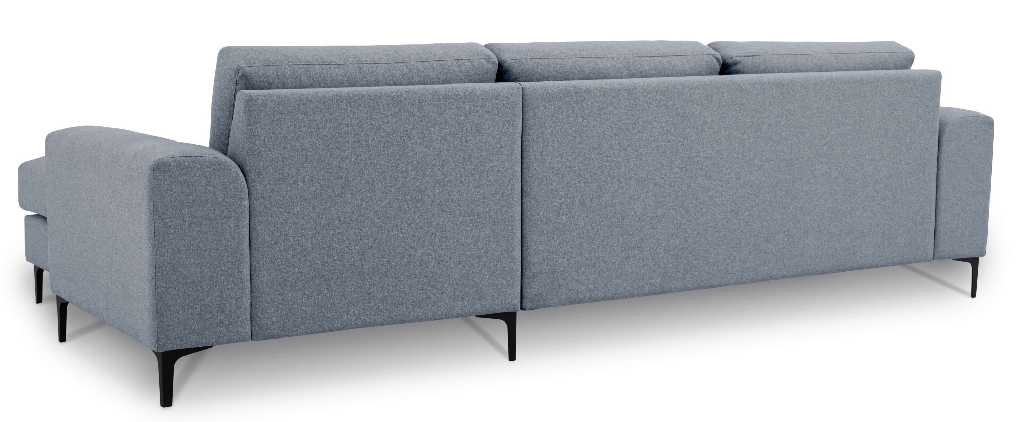 OTTO home Ecksofa »Henry, L-Form, Breite 294 cm« mit Metallbeinen, Wellenunterfederung, wasserabweisender Stoff