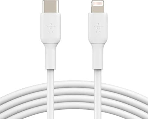 Belkin Smartphone-Kabel »Lightning/USB-C Kabel PVC, mfi zertifiziert, 1m«, USB-C, Lightning, 100 cm