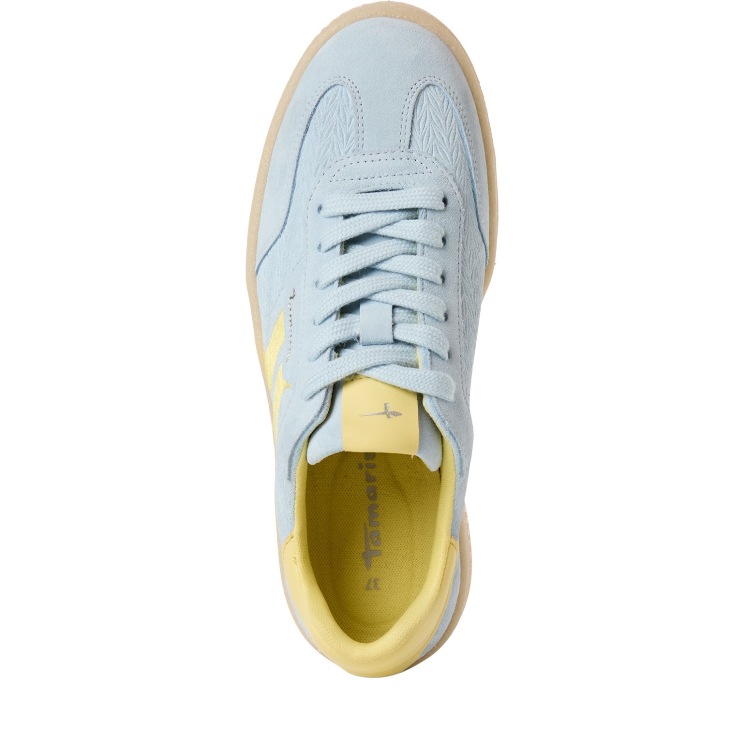 Tamaris Plateausneaker  , Schnürschuh, Halbschuh, Freizeitschuh mit gepolstertem Schaftrand