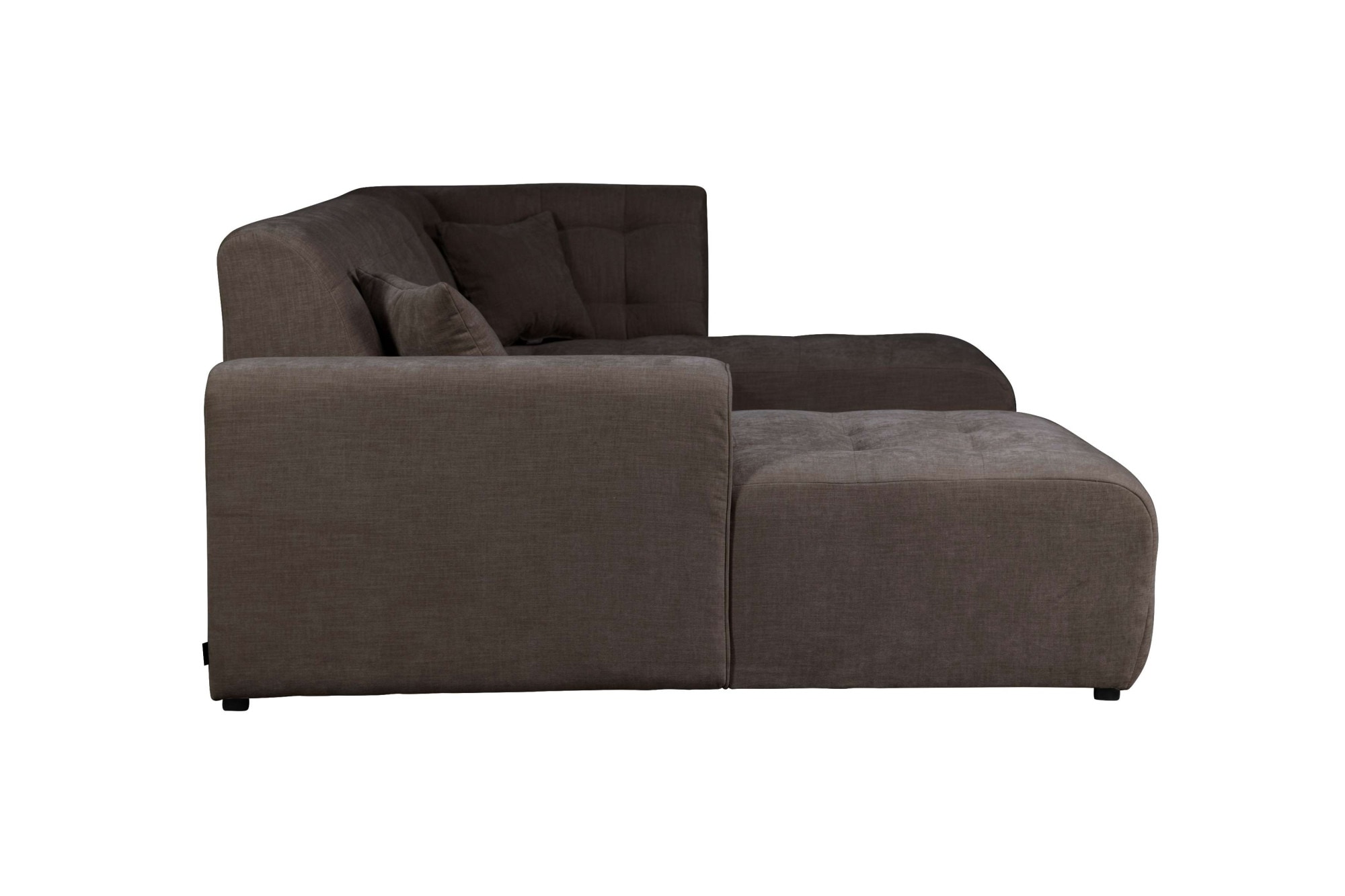 Home affaire Wohnlandschaft »Nosia U-Form«, incl. 2 Zierkissen, mit feiner Steppung