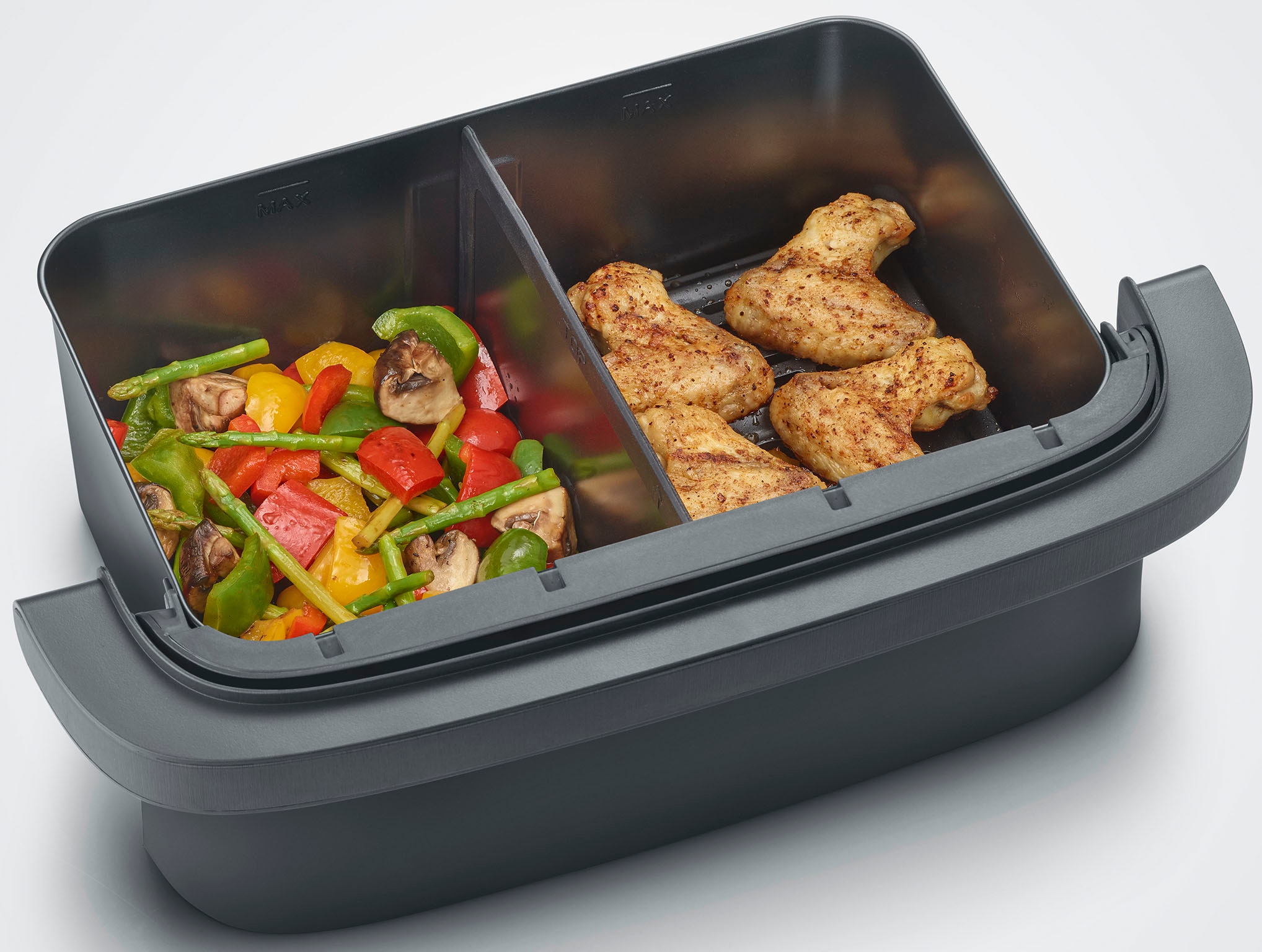 Severin Heißluftfritteuse »FR 2490  9 l "Flex Max Dual"«, 2600 W