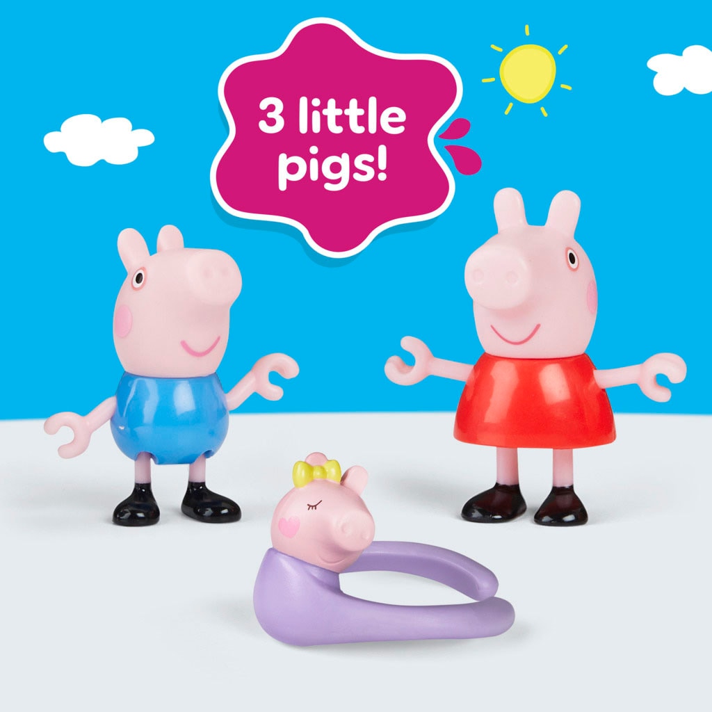 Hasbro Spielfigur »Peppa Pig Peppas fünfköpfige Familie«