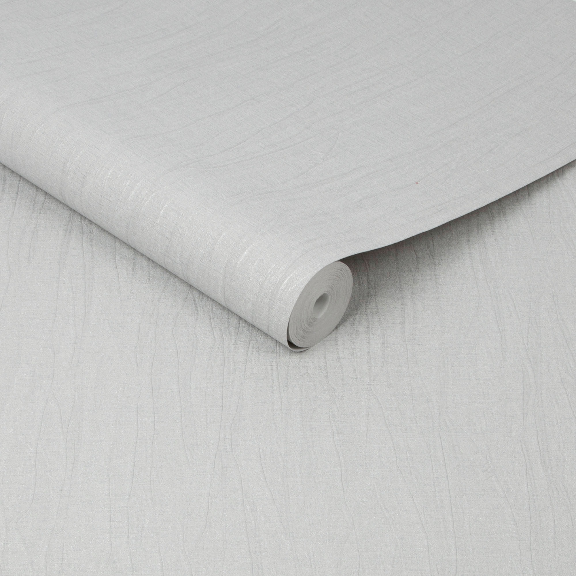 Boutique Vliestapete »Marquise Plain«, schimmernd, Weiss/Beige - 10mx52cm