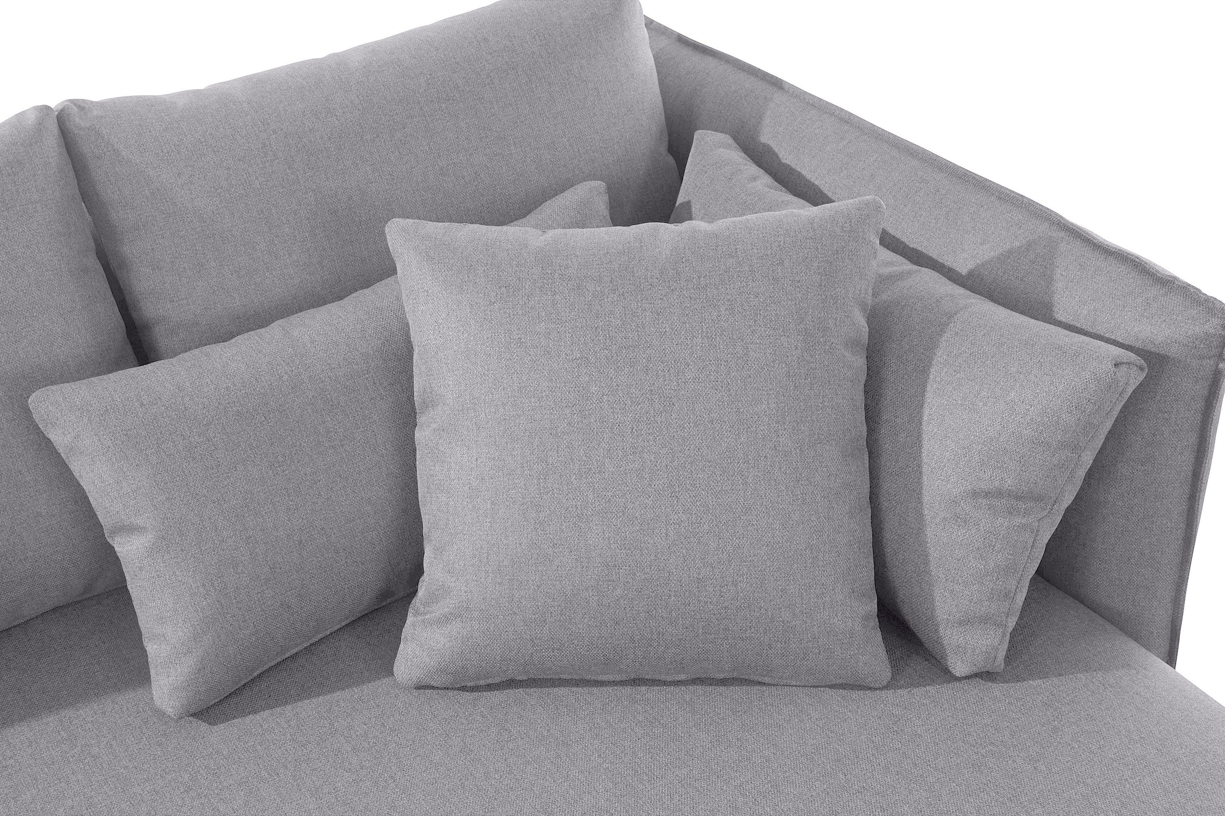 OTTO home Ottomane »Nöre« kurzes Lounge-Modul - zum Zusammenstellen, Breite 138 cm, Tiefe 128 cm