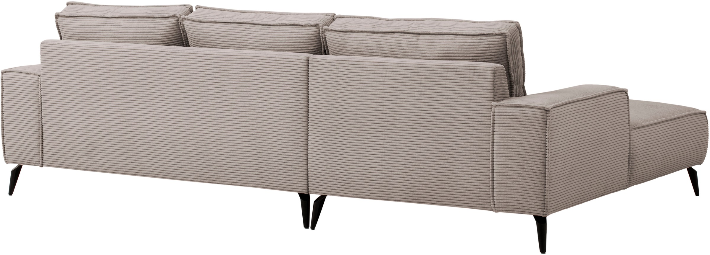 andas Sitzgruppe »TVINNU, Polsterecke L-Form, Schlaffunktion, mit Hocker«, (Set, 2 tlg.), stellbar zum Schlafsofa (Krokodilverbinder)
