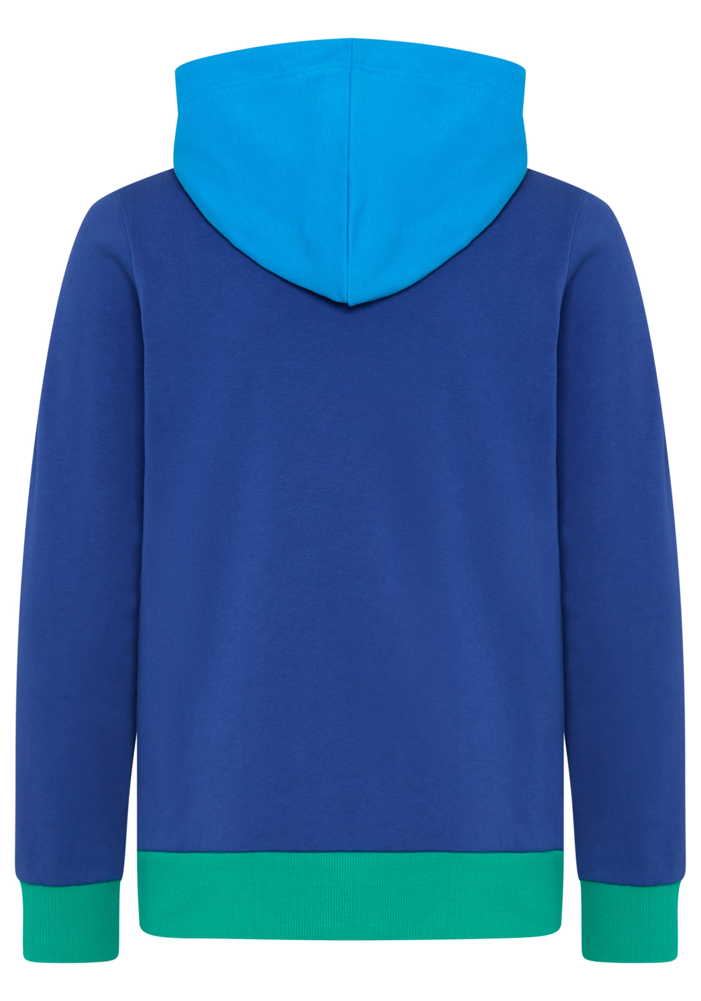 Scout Kapuzensweatshirt »Hoodie in colorblocking Design und Print - NEU von SCOUT«, mit Kapuze, Langarm, Basic-Passform
