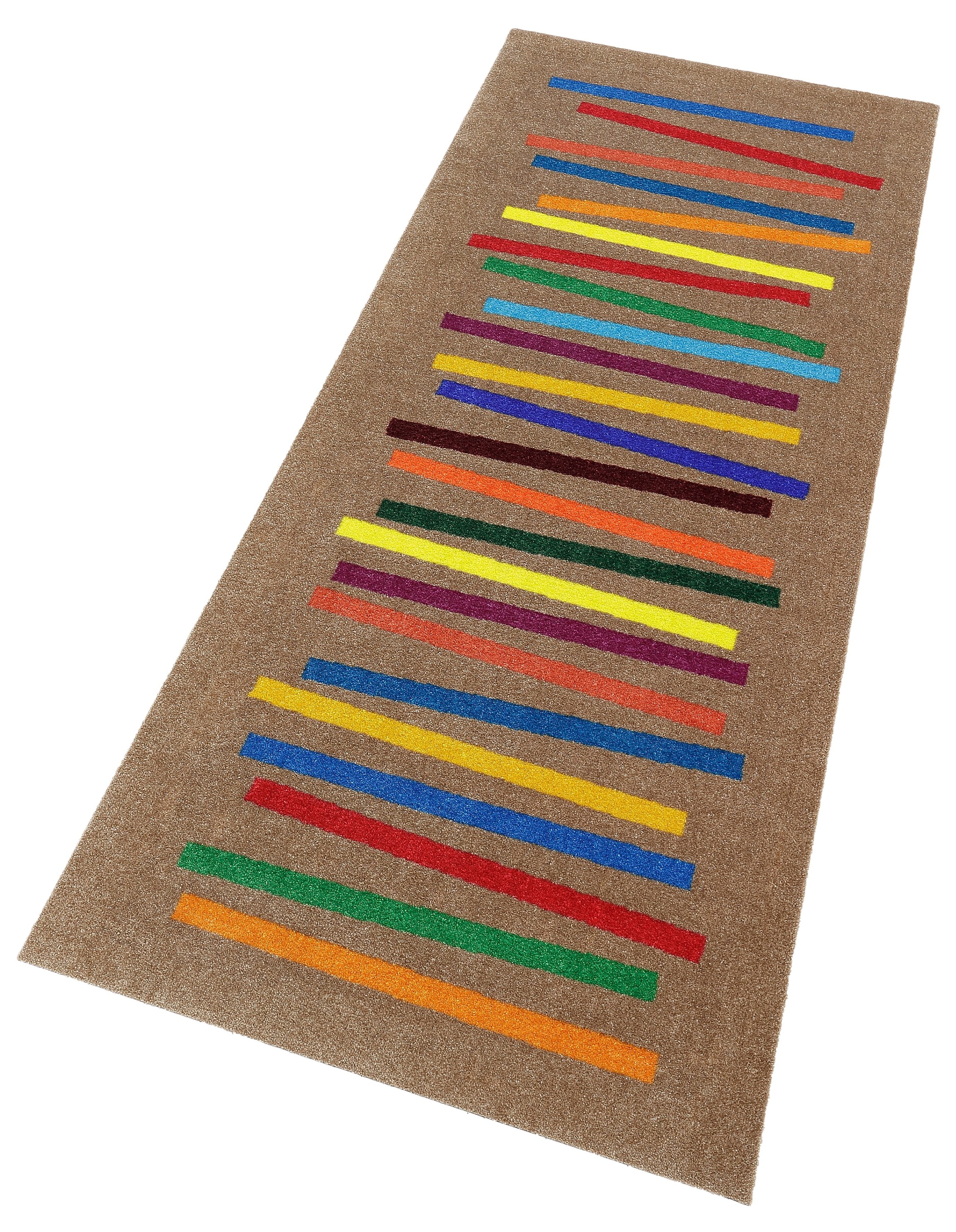 wash+dry by Kleen-Tex Läufer »Mixed Stripes«, rechteckig, 9 mm Höhe, Schmut günstig online kaufen