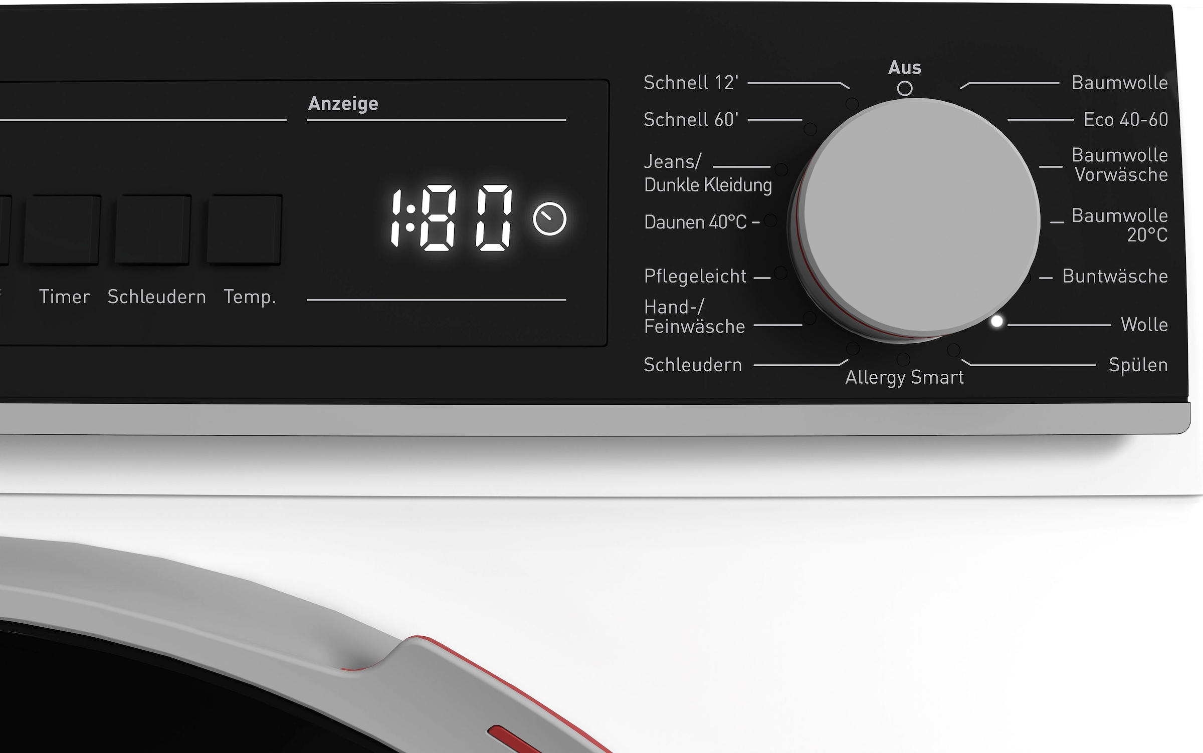 Sharp Waschmaschine »ES-NFB014CWA-DE«, 10 kg, 1400 U/min