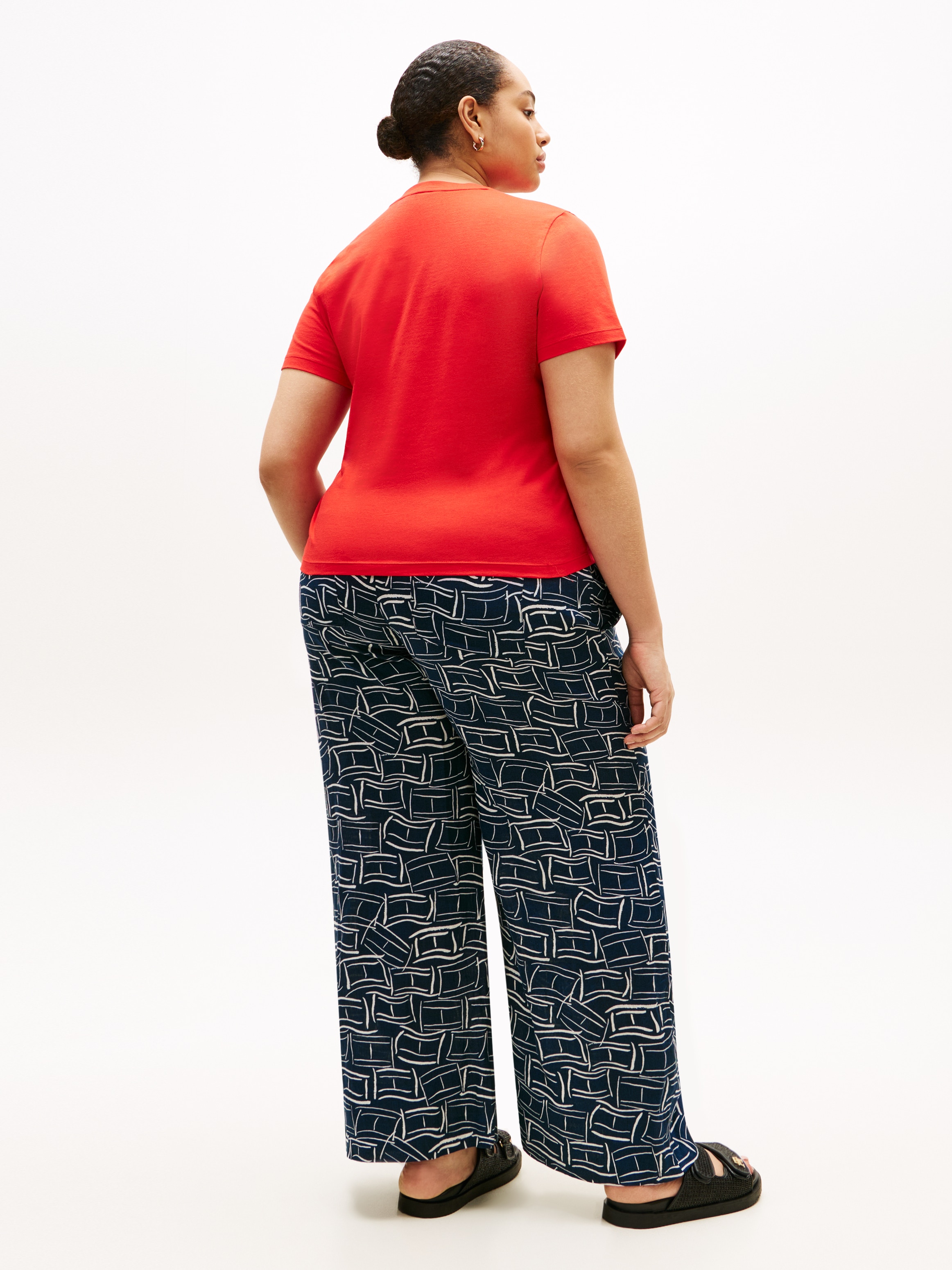 Tommy Hilfiger Curve T-Shirt »CRV REG CORP LOGO C-NK SS« in großen Größen