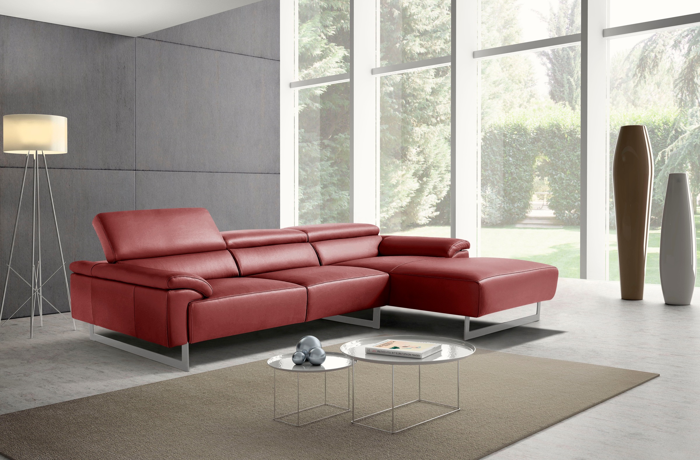 Egoitaliano Ecksofa »Malika, edel und bequem, Designsofa mit hochwertigen B günstig online kaufen