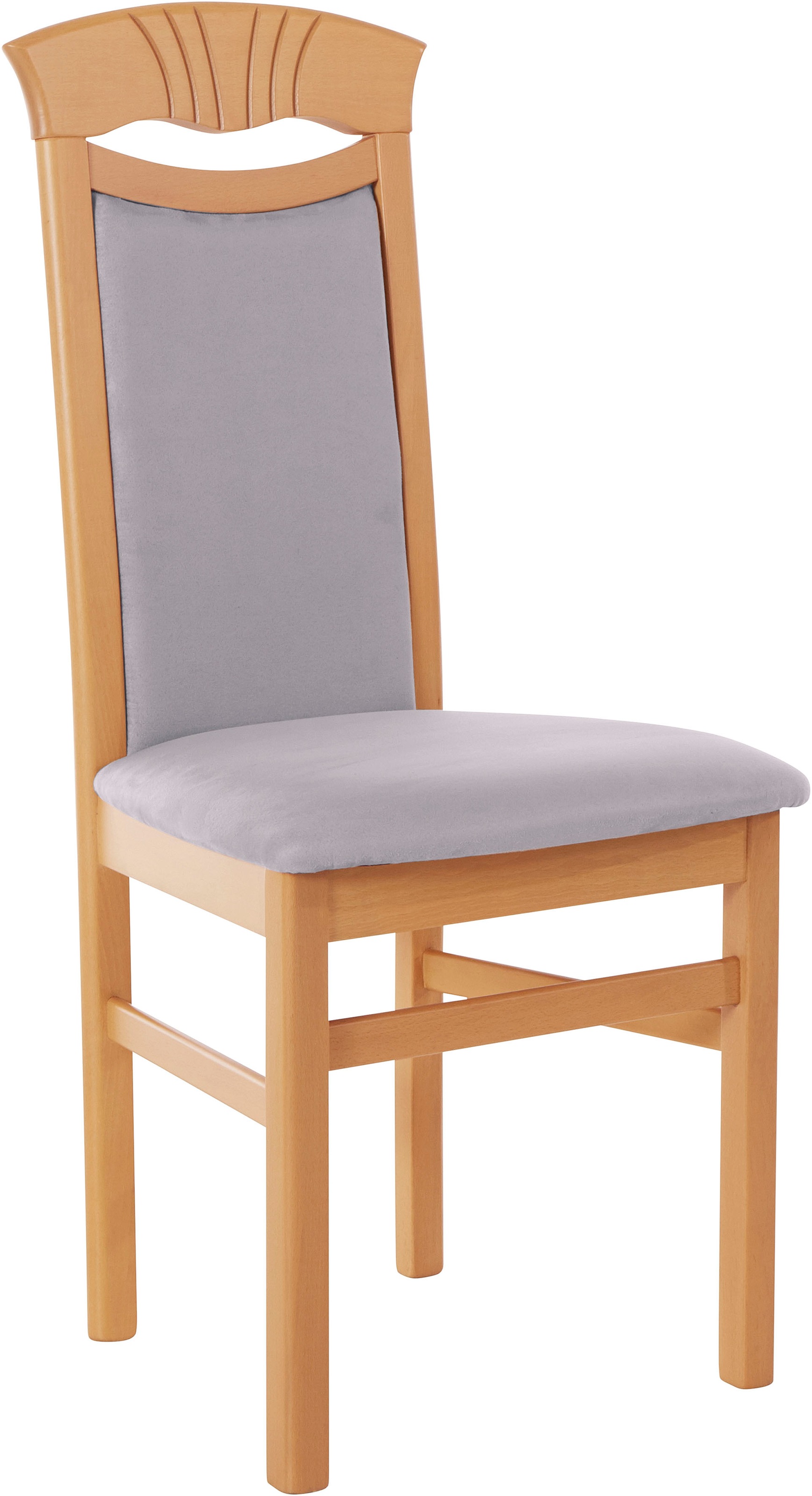 Home affaire Esszimmerstuhl »Franz« (Set) 2 Stk. Microfaser strapazierfähig günstig online kaufen