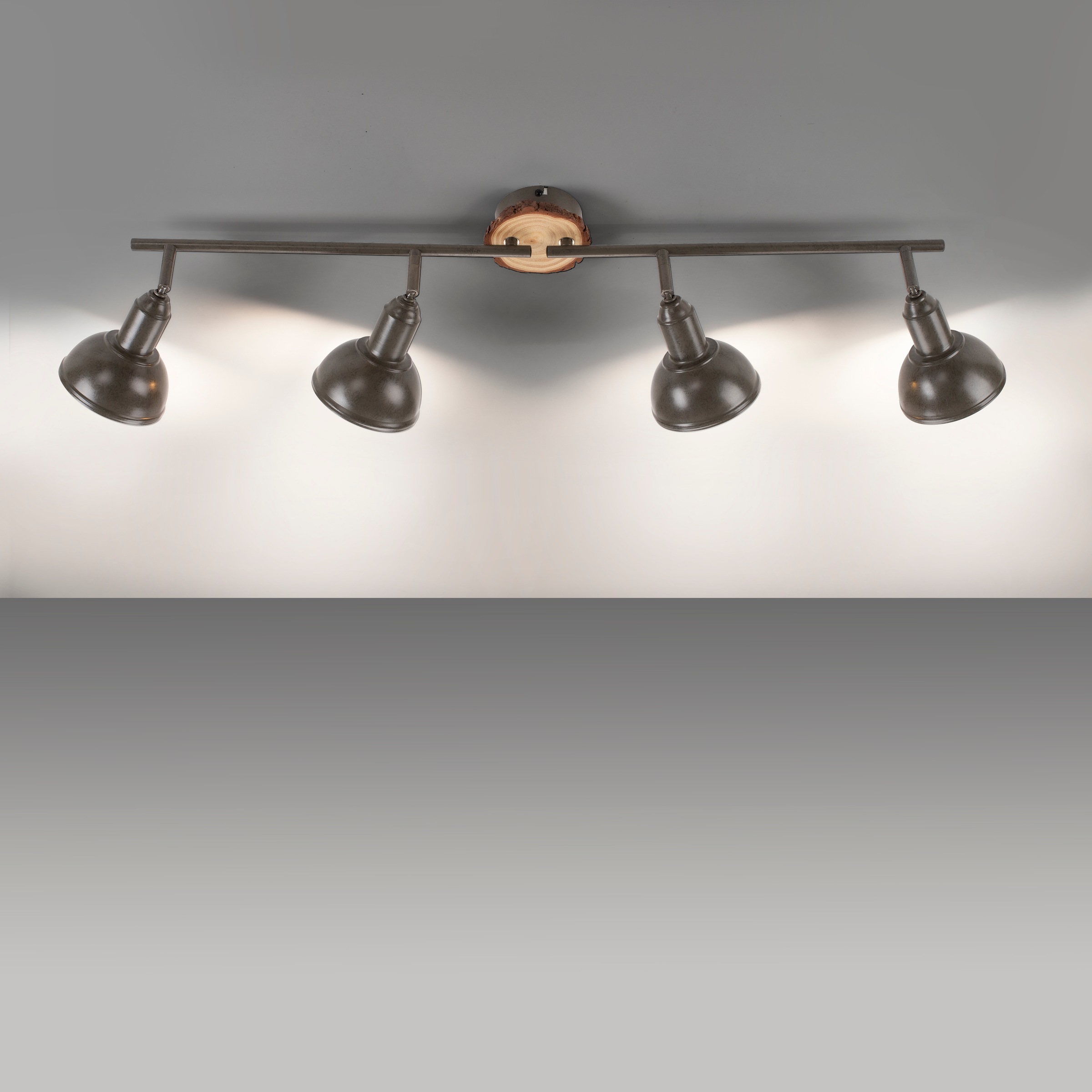 JUST LIGHT Deckenleuchte »SWAMP« E27 1 Stk. ExklusiveE27 günstig online kaufen