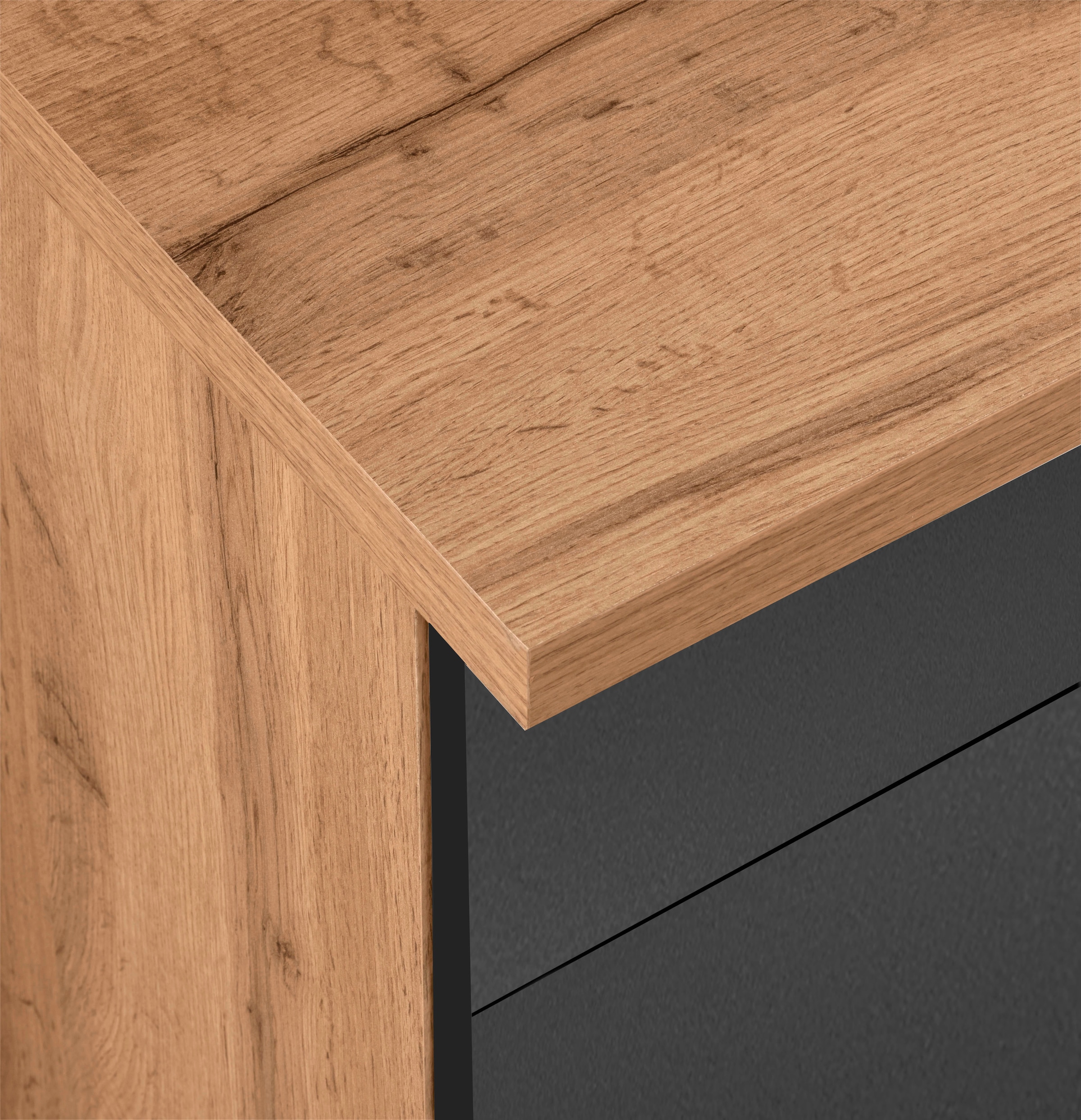 KOCHSTATION Küchenzeile »KS-Wien« Breite 340 cm, wahlweise mit E-Geräten und Induktion