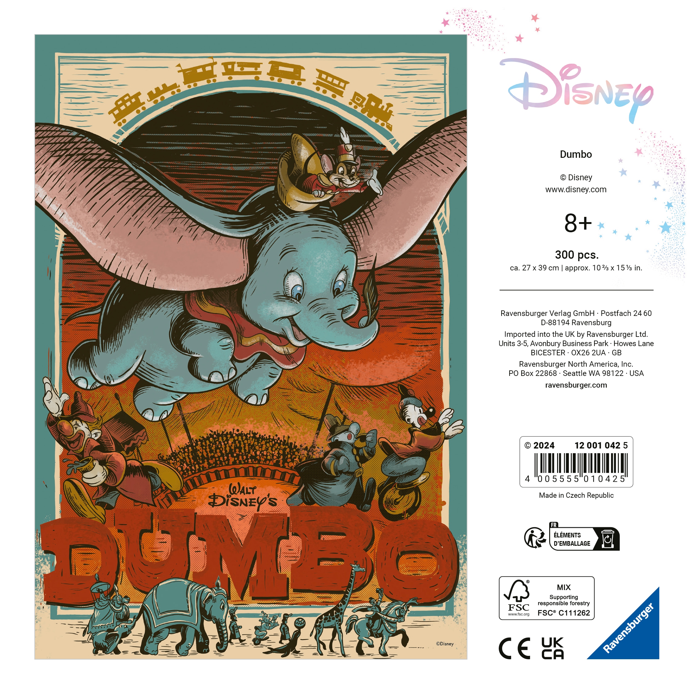 Ravensburger Puzzle »Disney Classics, Dumbo«, Made in Europe