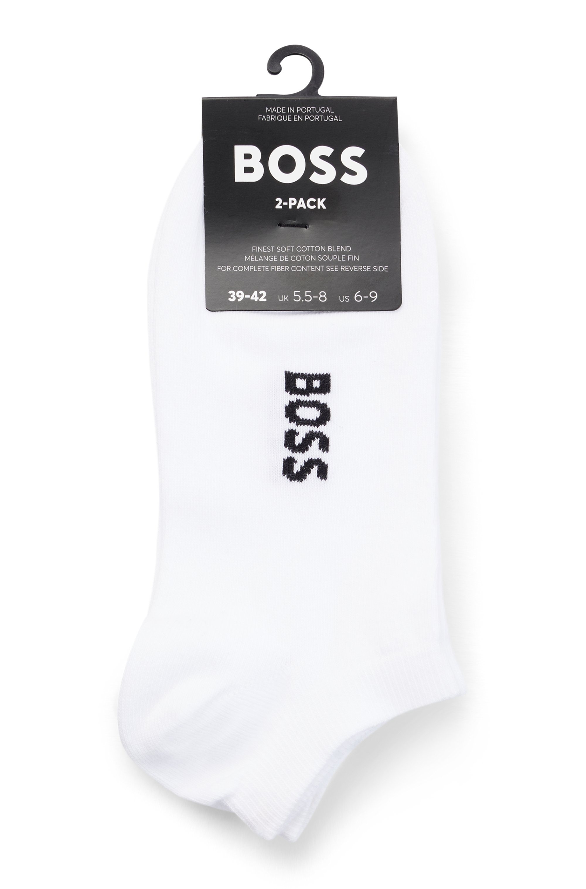 BOSS Sneakersocken »2P AS Logo CC W«, (Packung, 2 Paar, 2er Pack), mit Logoschriftzug
