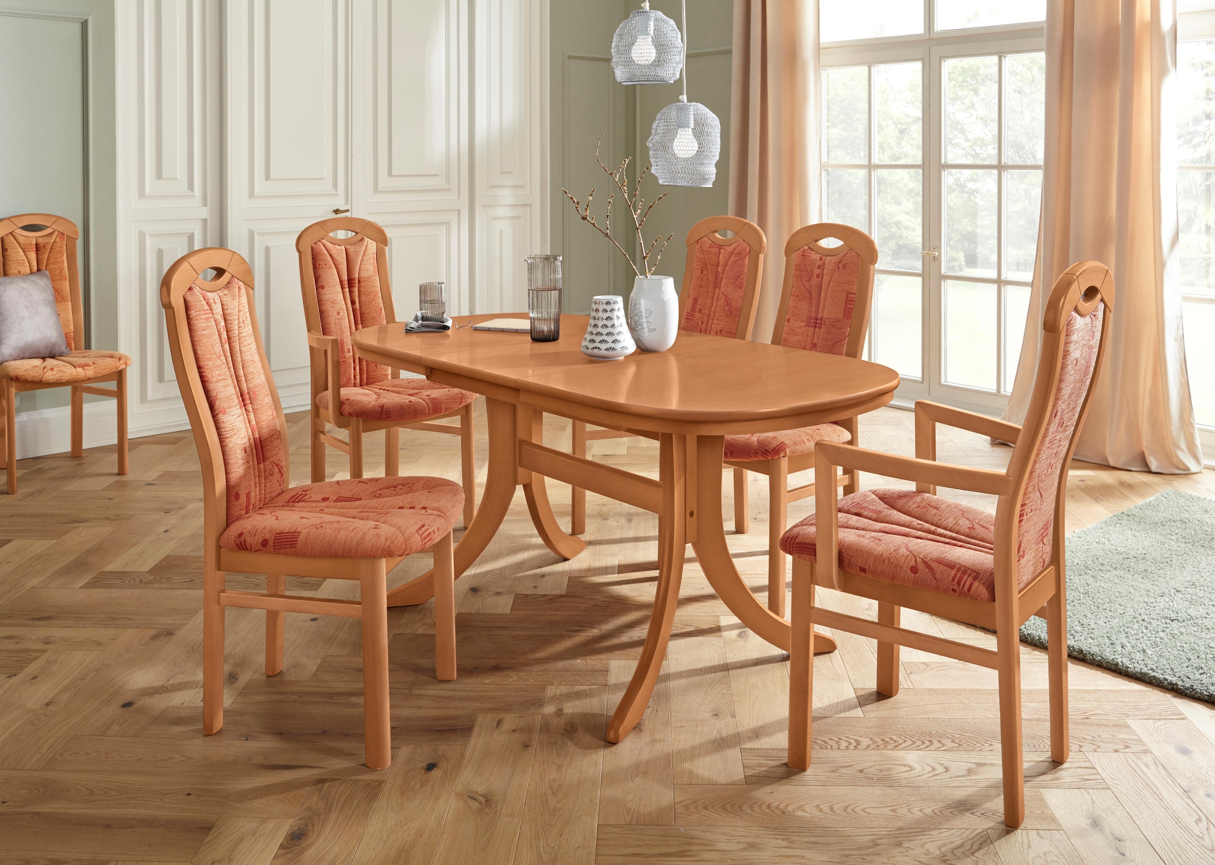 Home affaire Armlehnstuhl »ALEX, Stuhl,Armlehnstuhl«, Struktur, Stuhl, Arml günstig online kaufen
