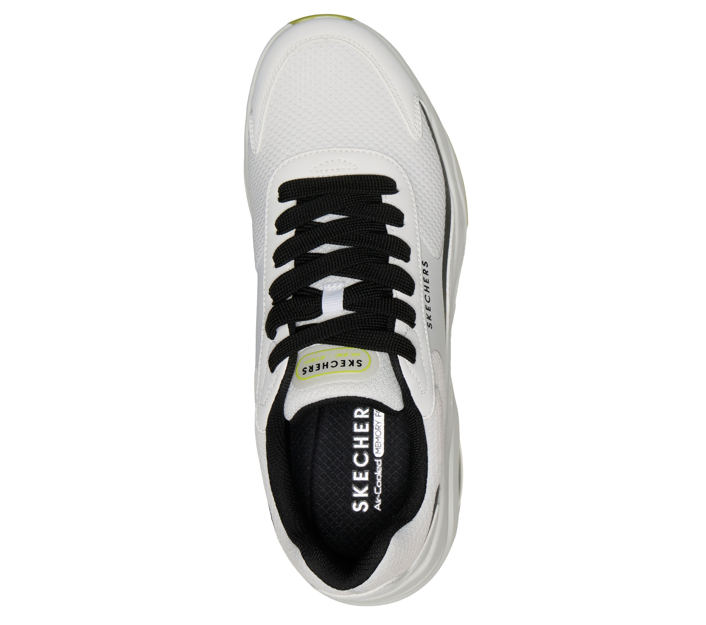 Skechers Sneaker »UNO GLIDE-STEP«  Schnürschuh, Halbschuh, Freizeitsneaker mit Memory Foam