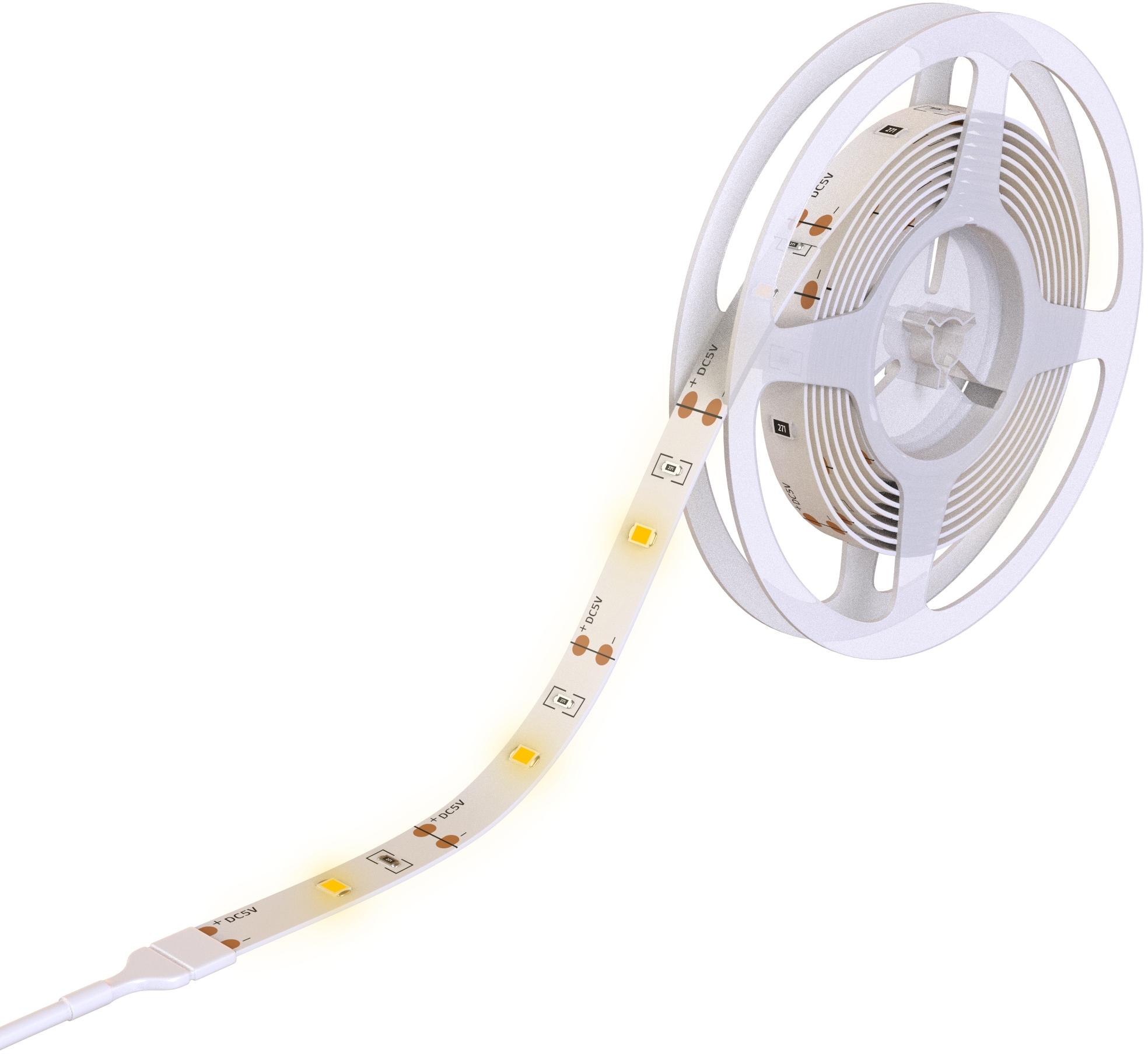 1m LED-Streifen, LED B.K.Licht Band/Stripe bestellen mit Bewegungsmelder Schrank-Beleuchtung