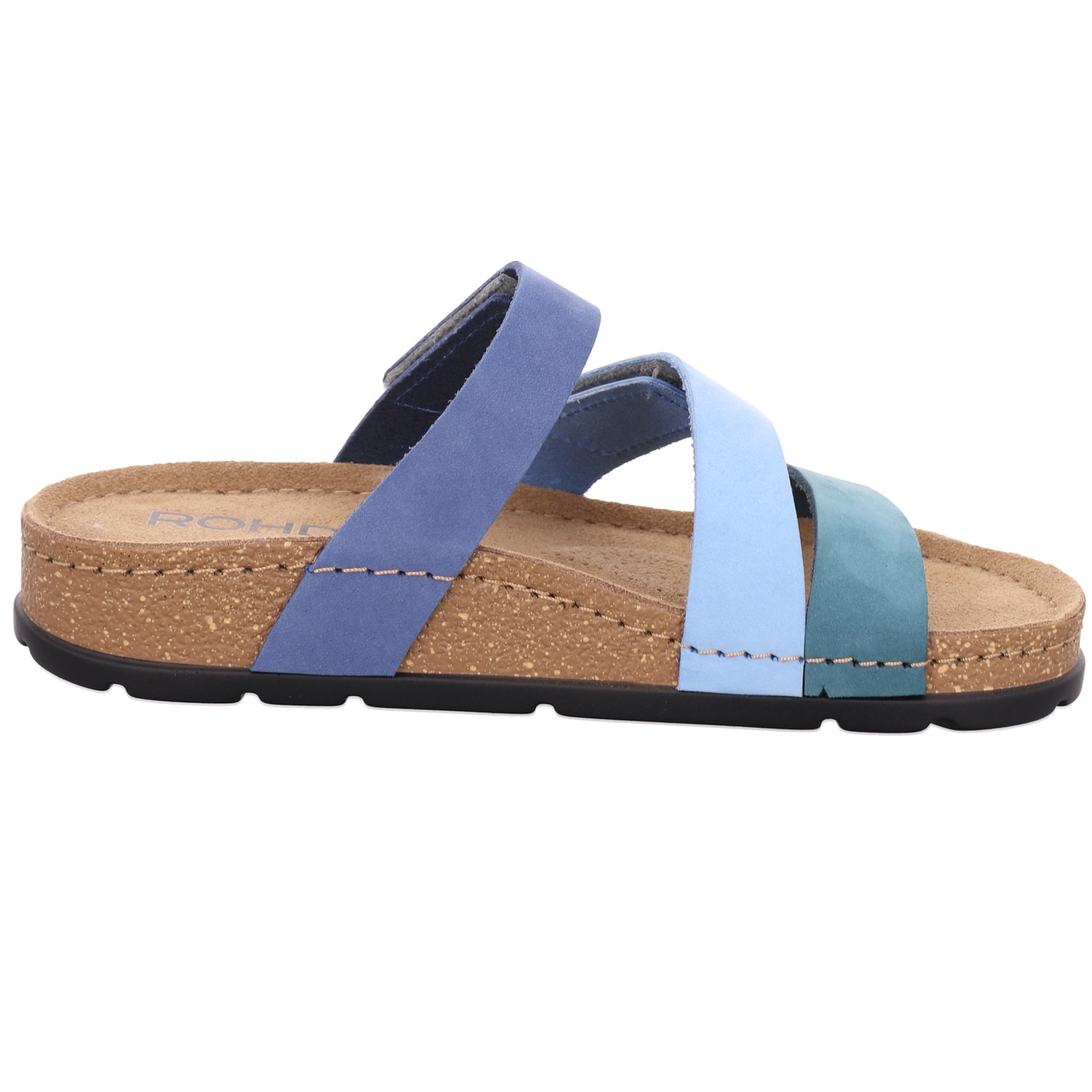 Rohde Pantolette »SOAVE«  Sommerschuh, Strandschuh, Hausschuh mit vorgeformten Fußbett