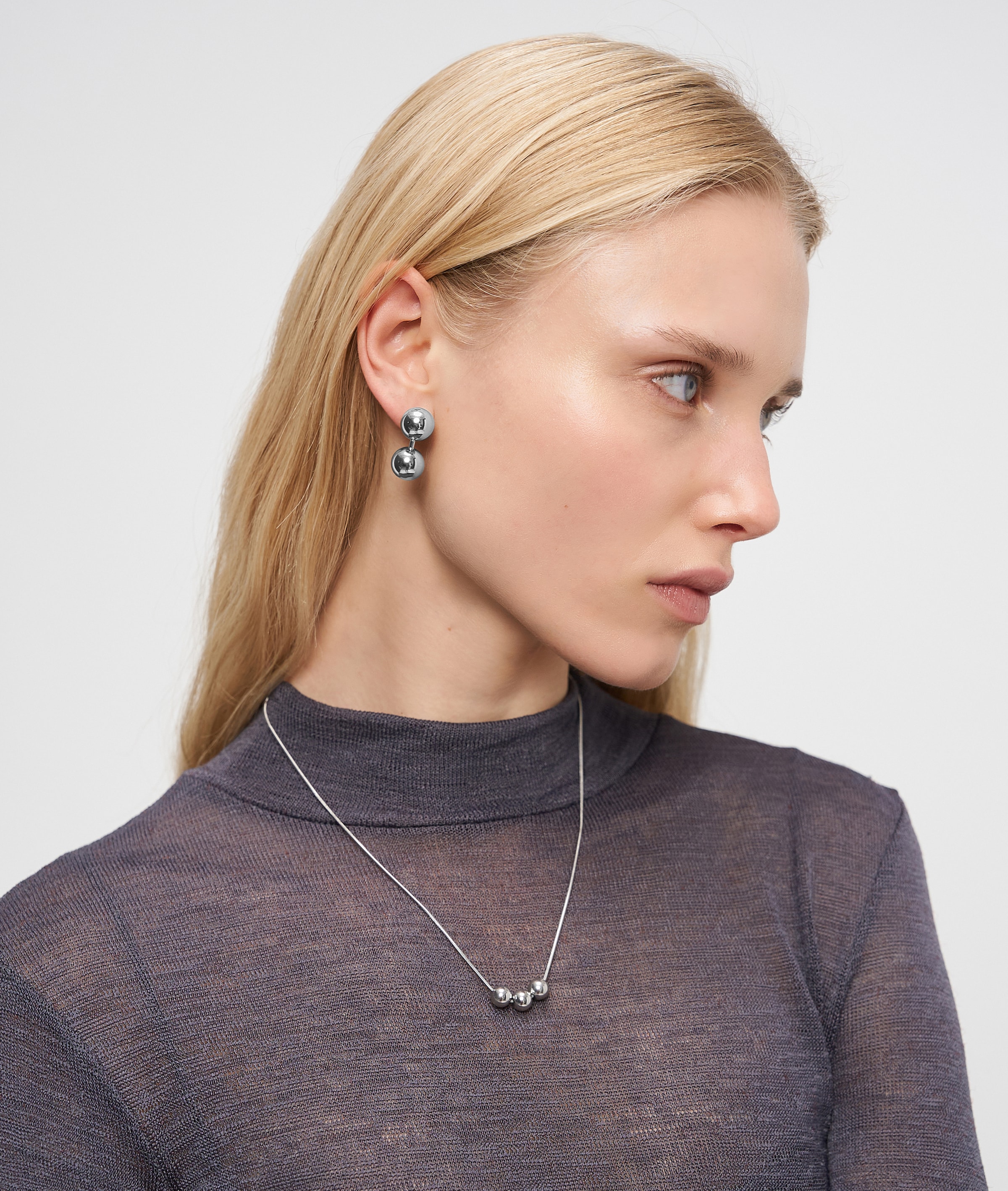 Liebeskind Berlin Paar Ohrstecker »Schmuck Geschenk Edelstahl Ohrringe Steel Ball«