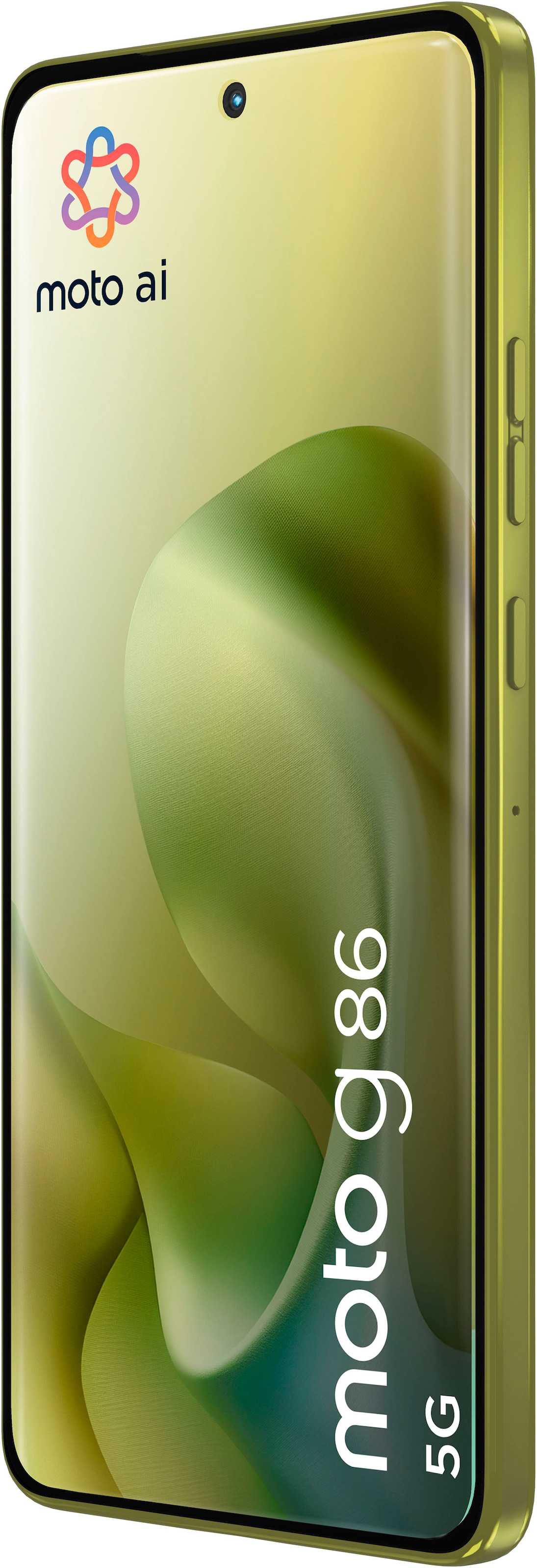 Motorola Smartphone »moto g86 5G 256GB«, PANTONE® Golgen Cypress