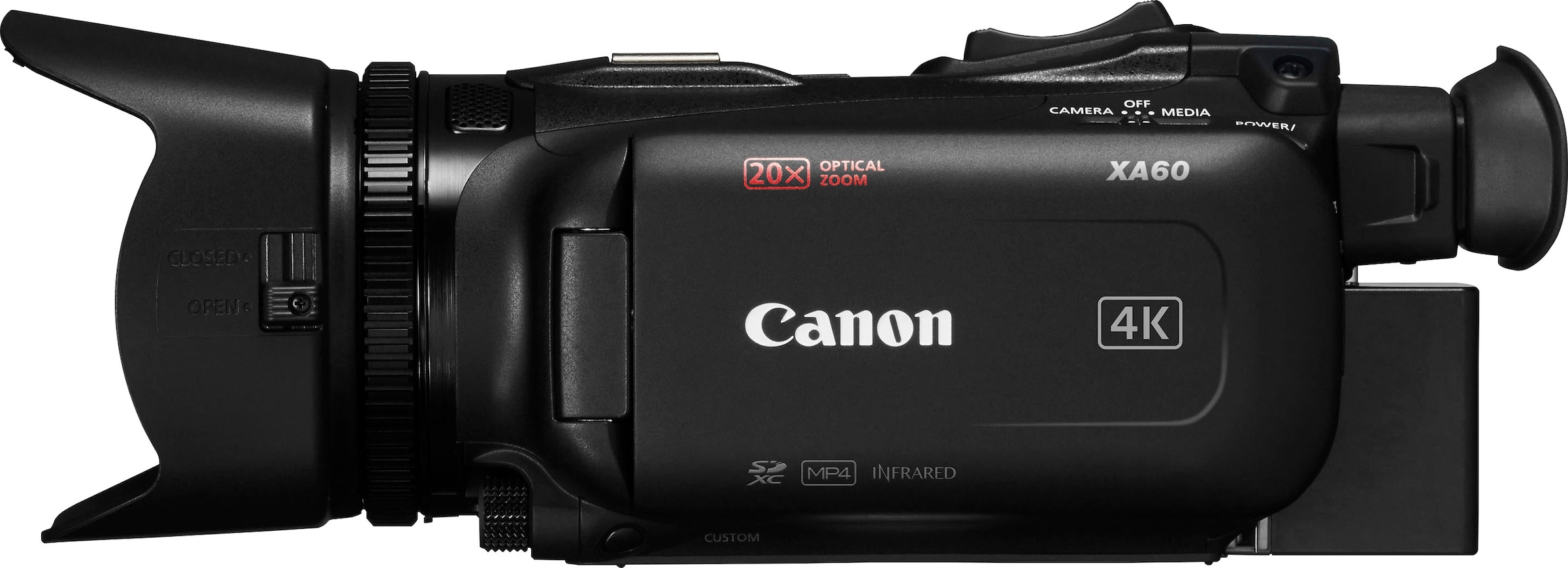 Canon Camcorder »XA-60«, 4K Ultra HD, 20 fachx opt. Zoom