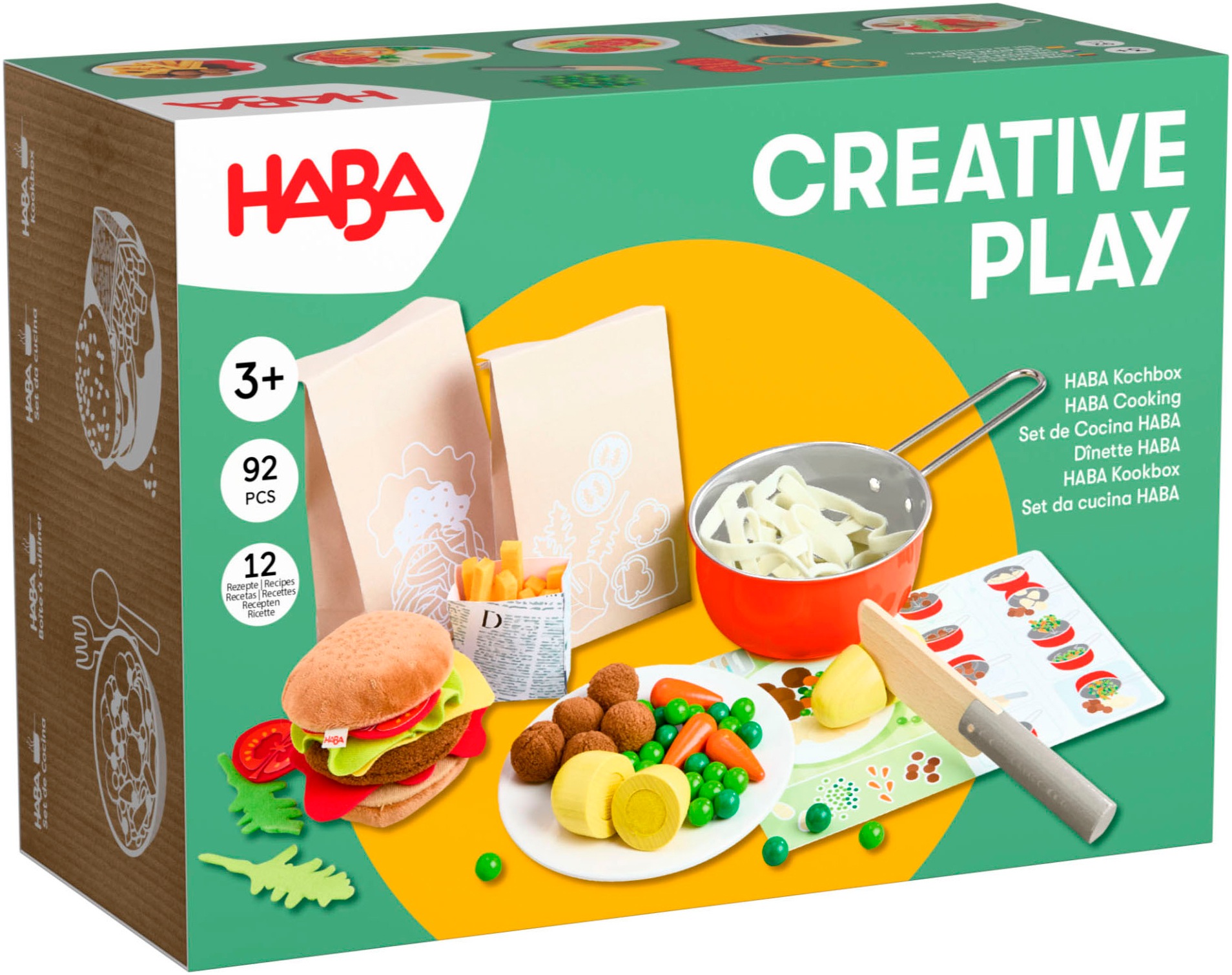 Haba Spiellebensmittel »Creative Play - HABA Kochbox«
