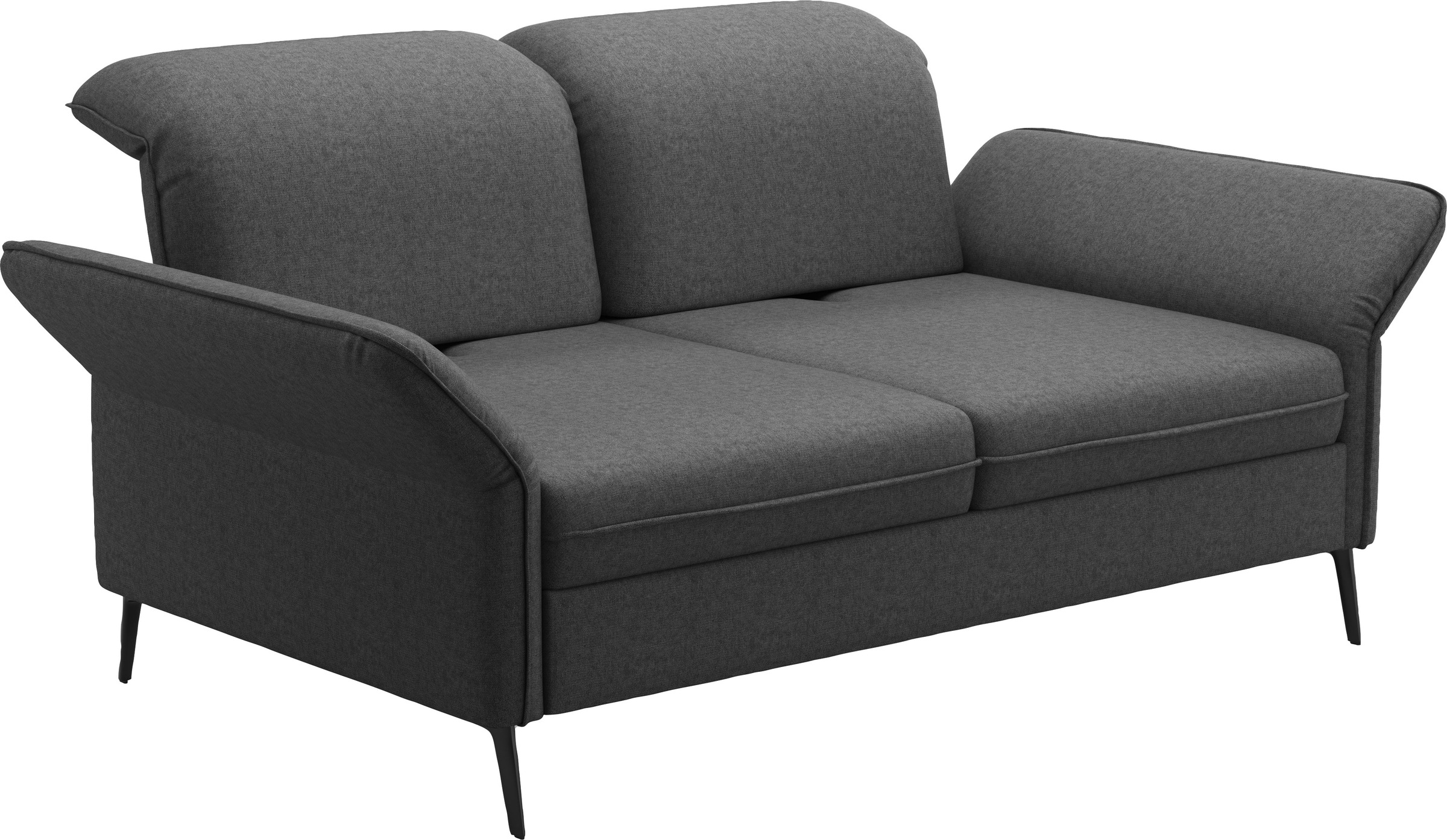 sit&more 2,5-Sitzer »Emely, inkl. Sitztiefenverstellung«, wahlweise mit Bettfunktion, Kopf- & Armteilverstellung