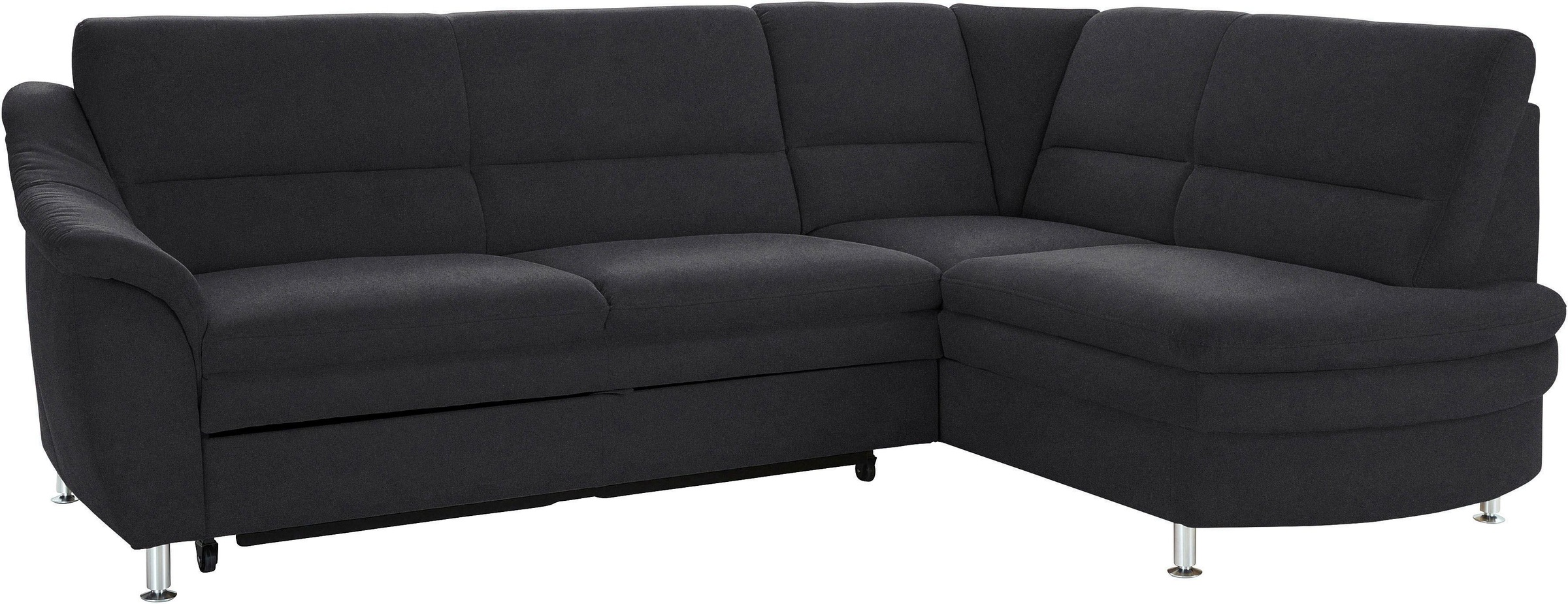 sit&more Ecksofa »Cardoso L-Form«, mit Federkern, wahlweise mit Bettfunktio günstig online kaufen