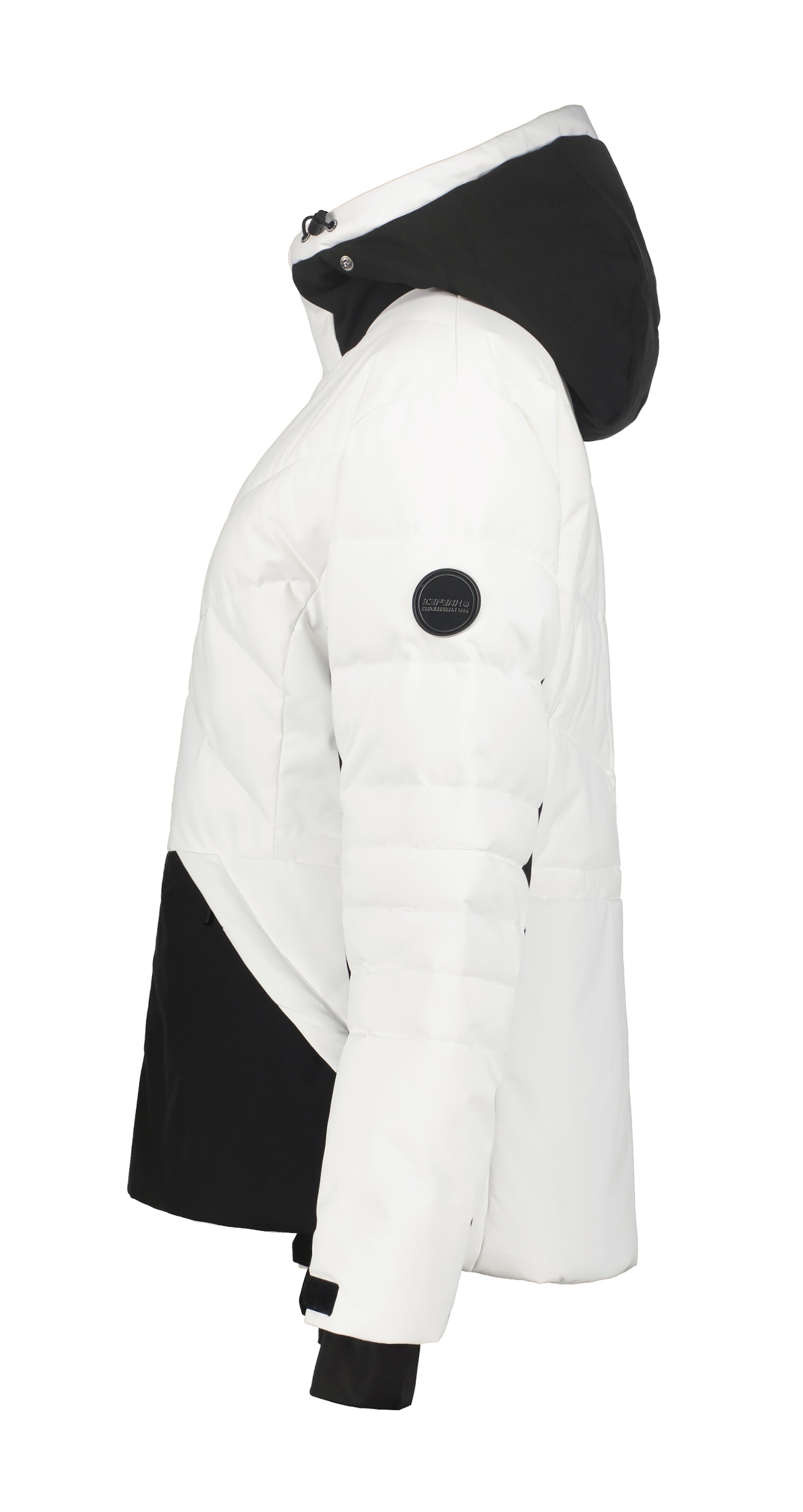 Icepeak Skijacke »ICEPEAK EVELETH« mit Kapuze mit regulierbarer Kapuze und Stehkragen, verstellbare Ärmelbündchen