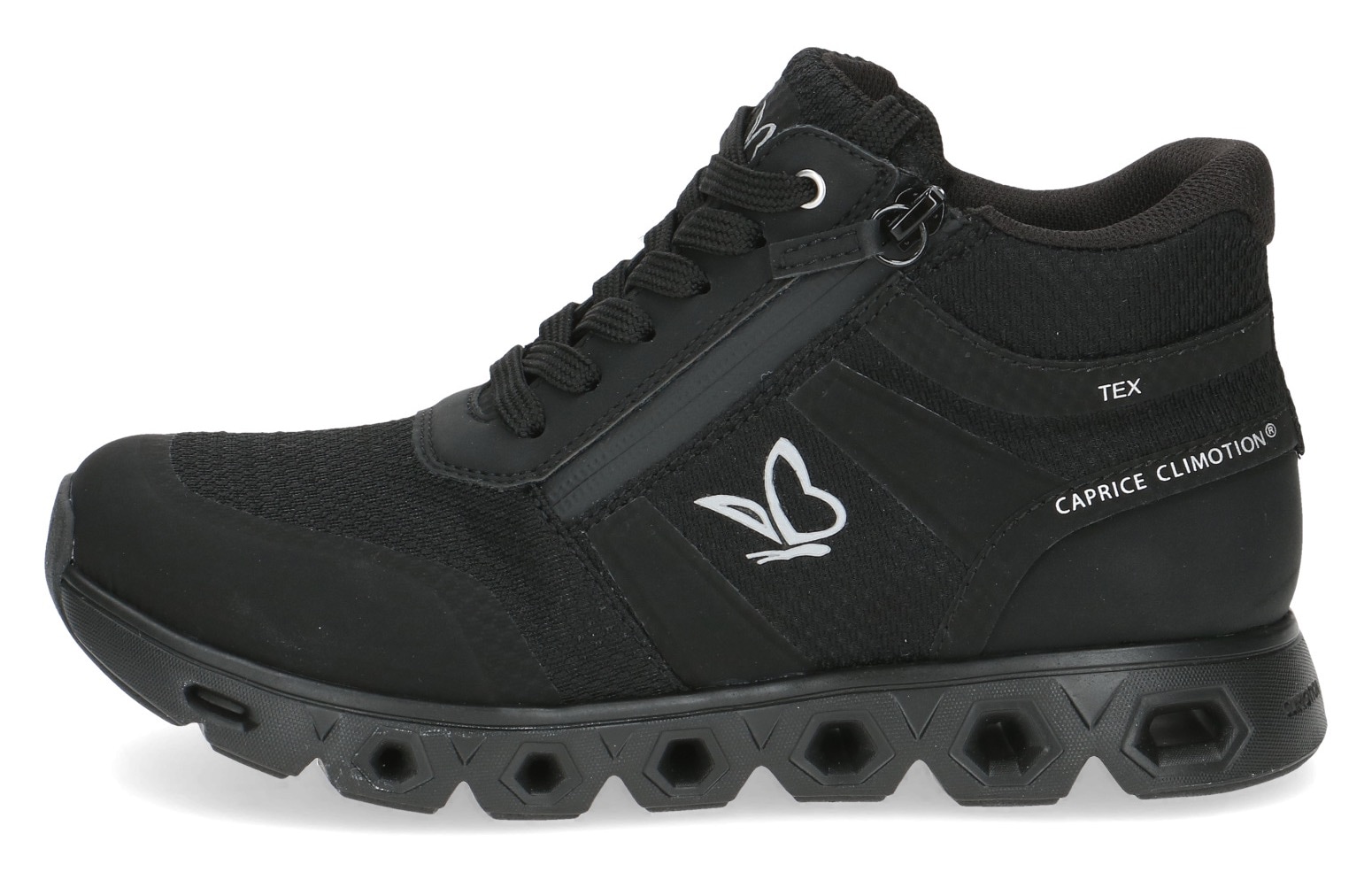 Caprice Plateausneaker, Freizeitschuh, Halbschuh, Schnürschuh, Komfortschuh bequeme Weite