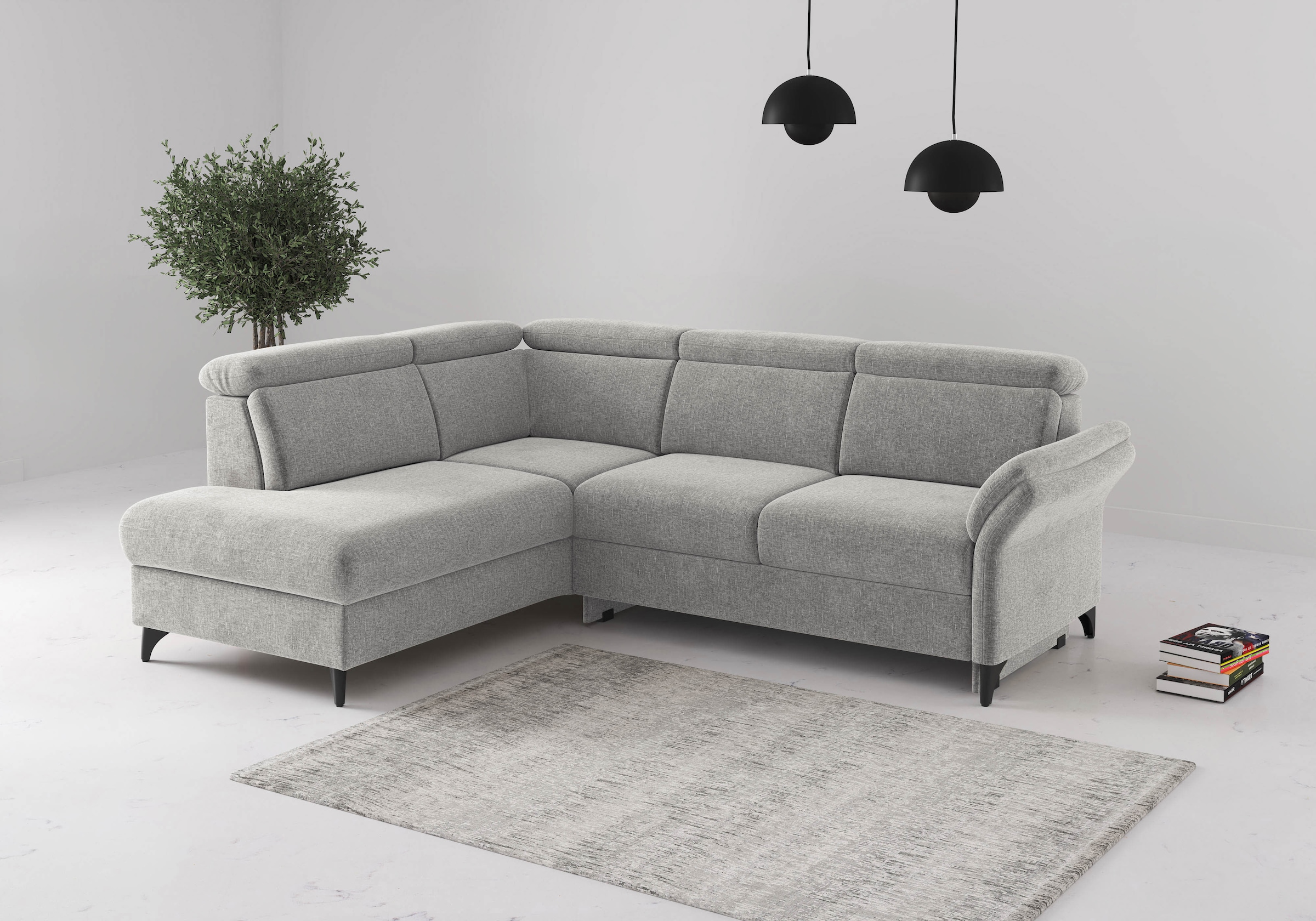 sit&more Ecksofa "Glendale, L-Form" inkl. Kopfteilverstellung, wahlweise mi günstig online kaufen