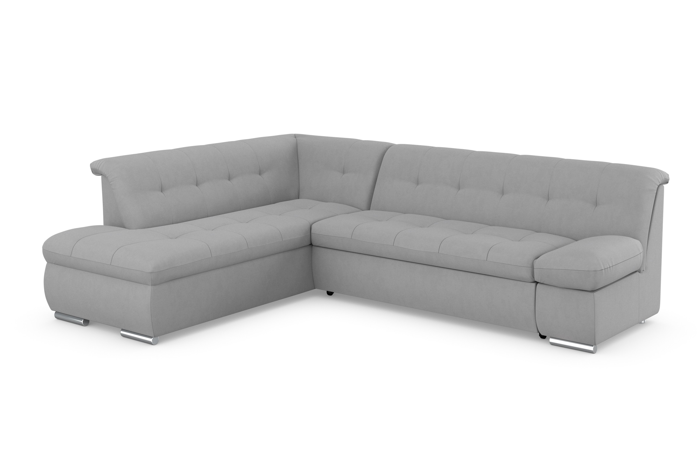 DOMO collection Ecksofa »Mona L-Form«, wahlweise mit Bett- und Armlehnfunktion
