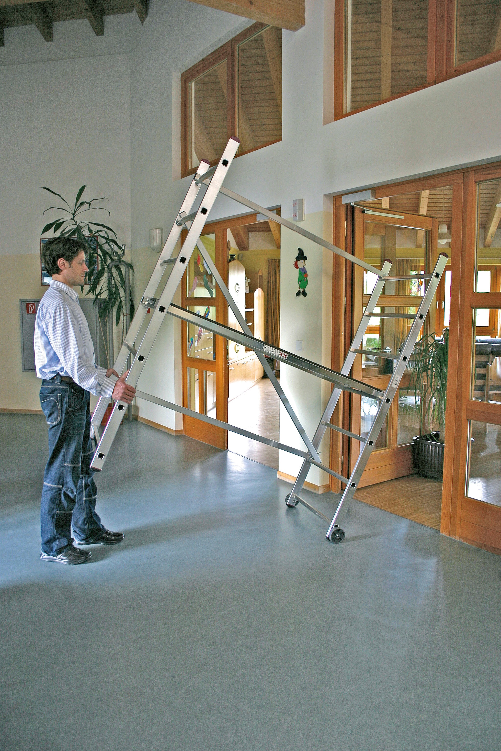 KRAUSE Fahrgerüst »CORDA«, Arbeitshöhe: 3 m
