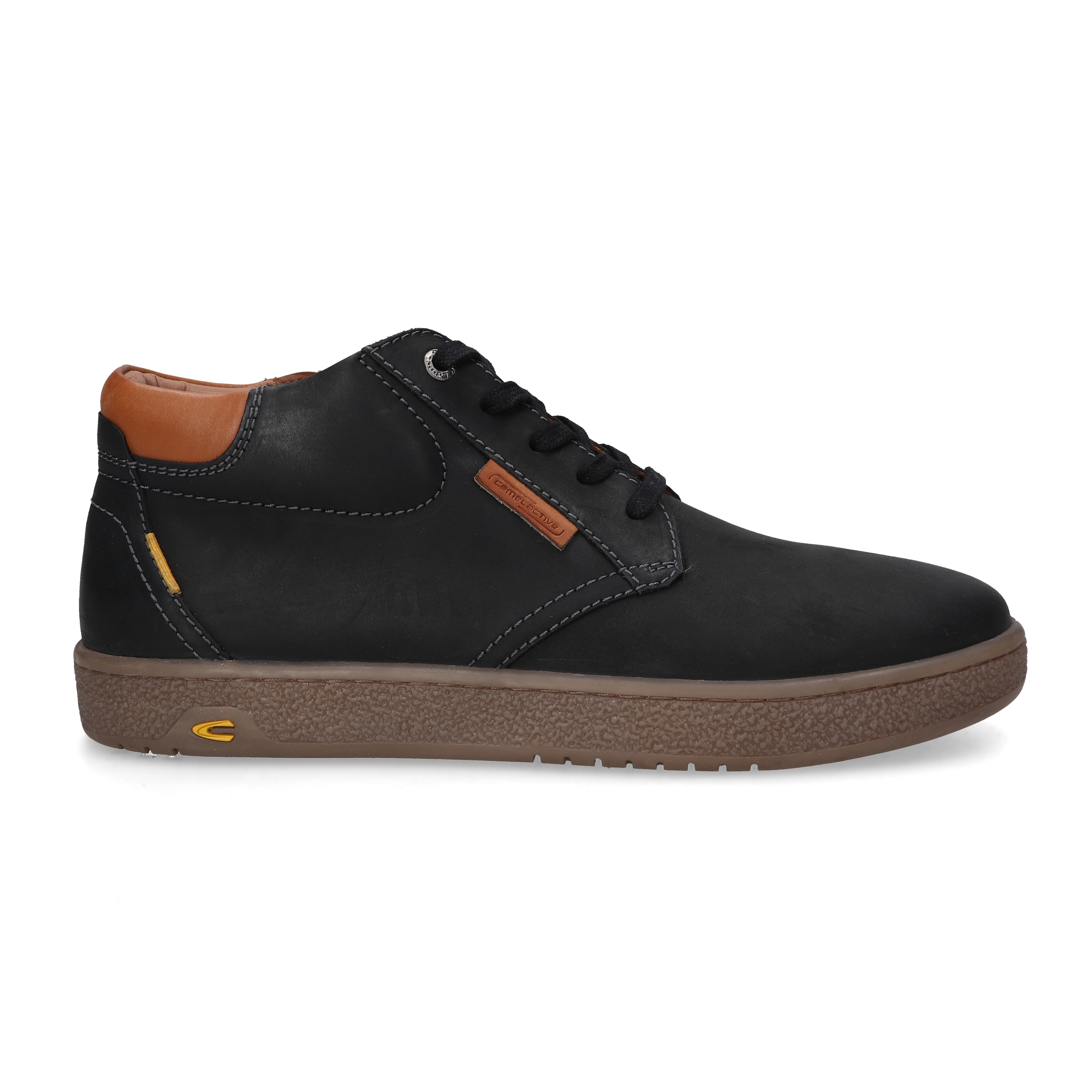 camel active Sneaker, Schnürboots, Freizeitschuh mit Logo-Flag