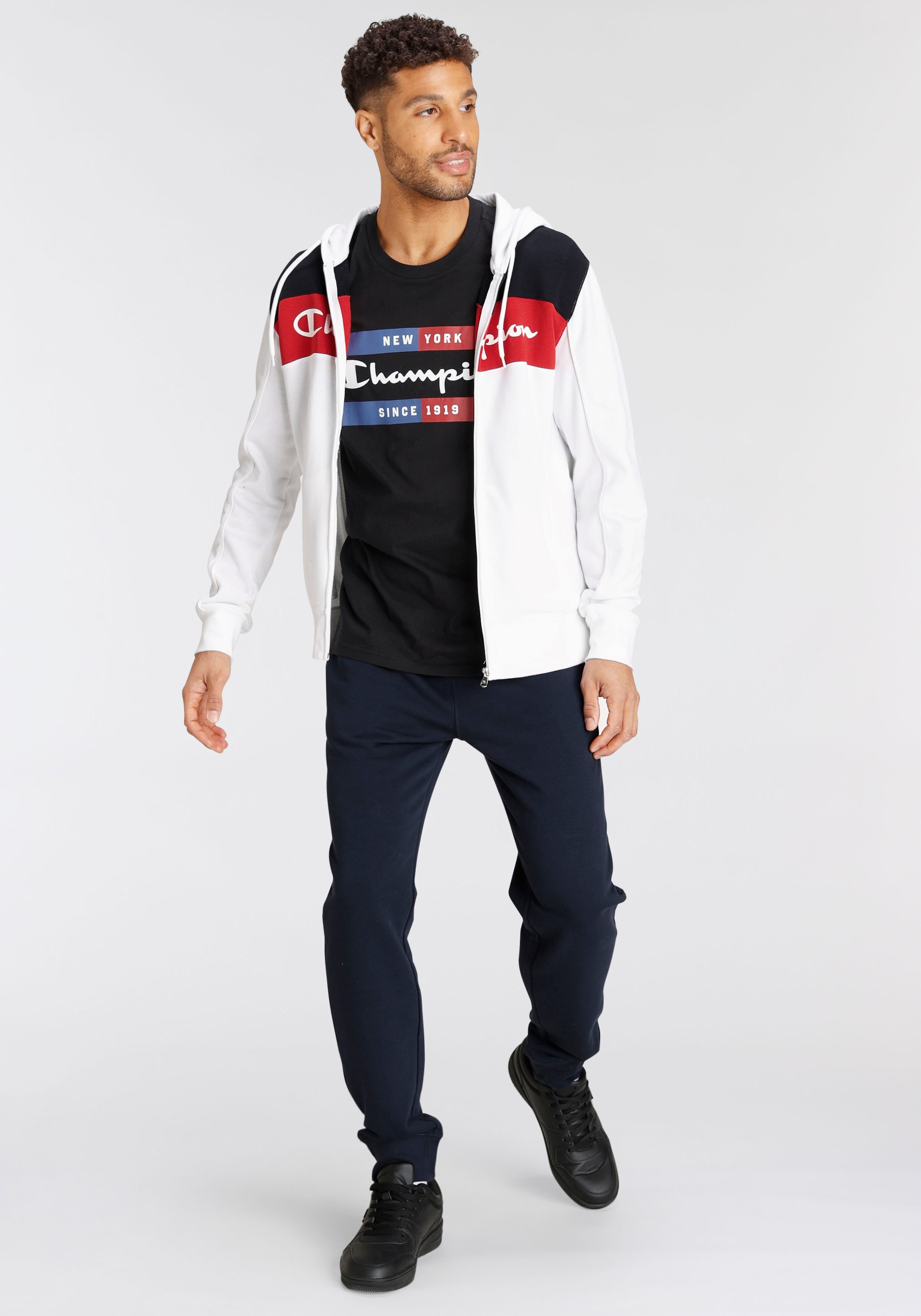 Champion Jogginganzug »Hooded Full Zip Suit«, (2 tlg.) im Online-Shop  bestellen