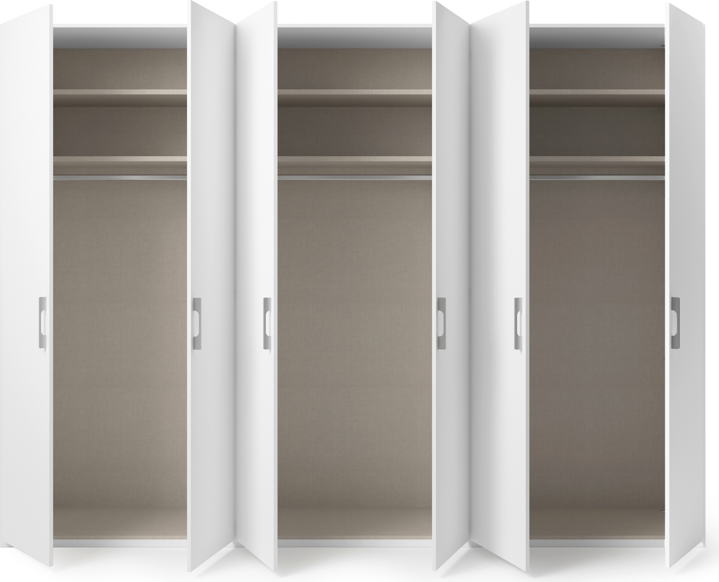 set one by Musterring Drehtürenschrank »Henderson«, in 2 Breiten, inkl. Fachböden und Kleiderstangen