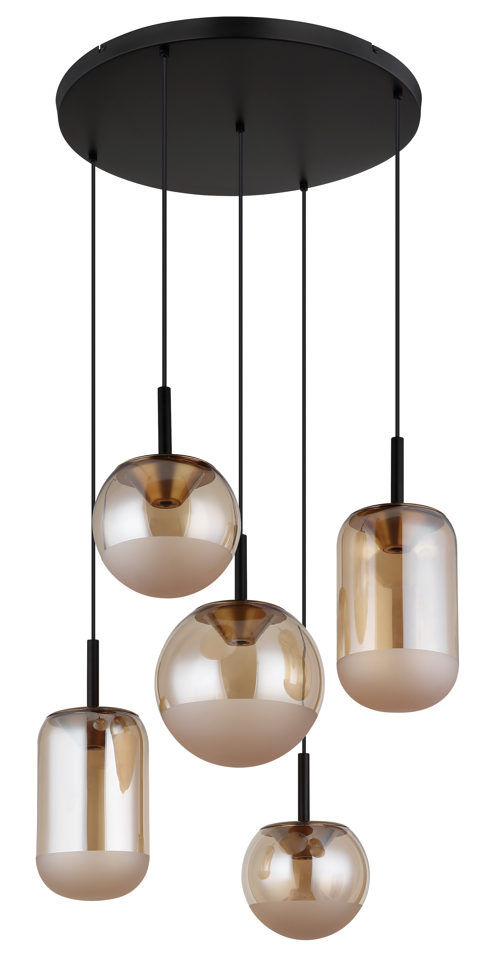 GLOBO LIGHTING Hängeleuchte »SEVERIN« LED-Modul 1 Stk. Warmweiß Hängelampe Esszimmer-Leuchte Esstischleuchte Wohnzimmer