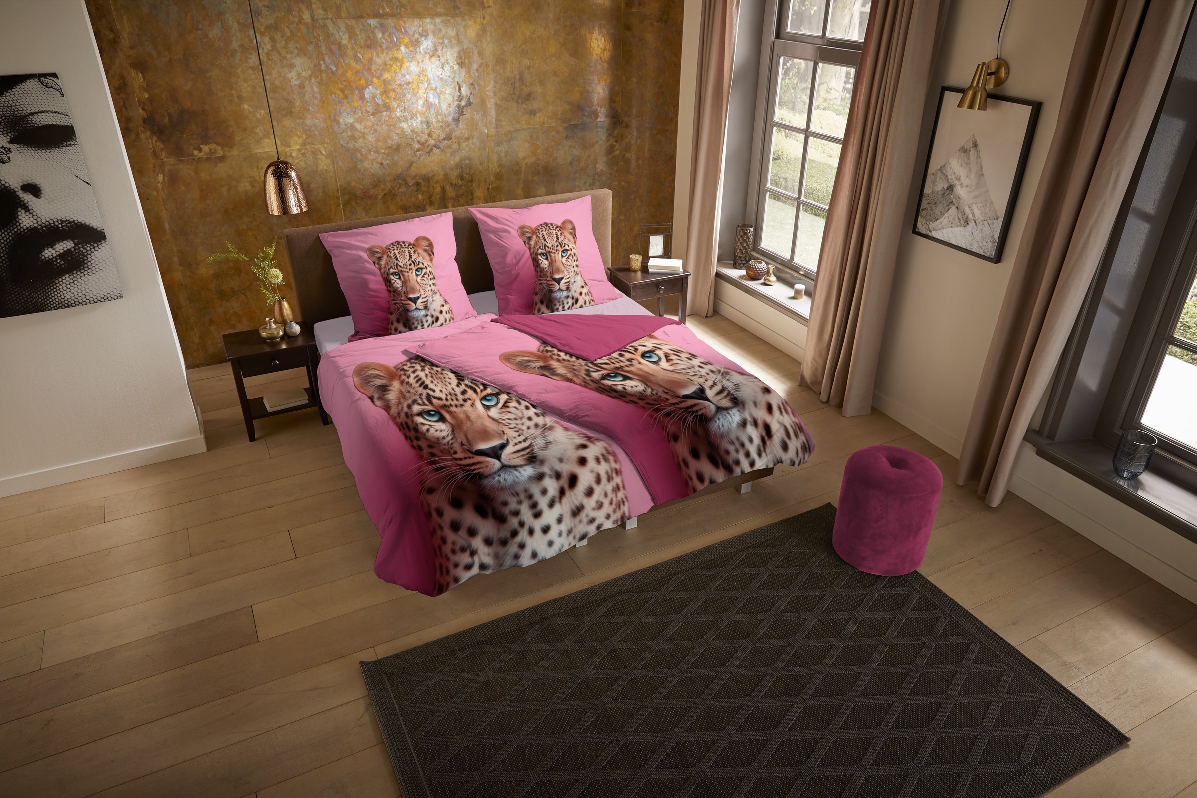 PURE luxury collection Wendebettwäsche »Leona«, Mikrofaser, Pflegeleicht, R günstig online kaufen