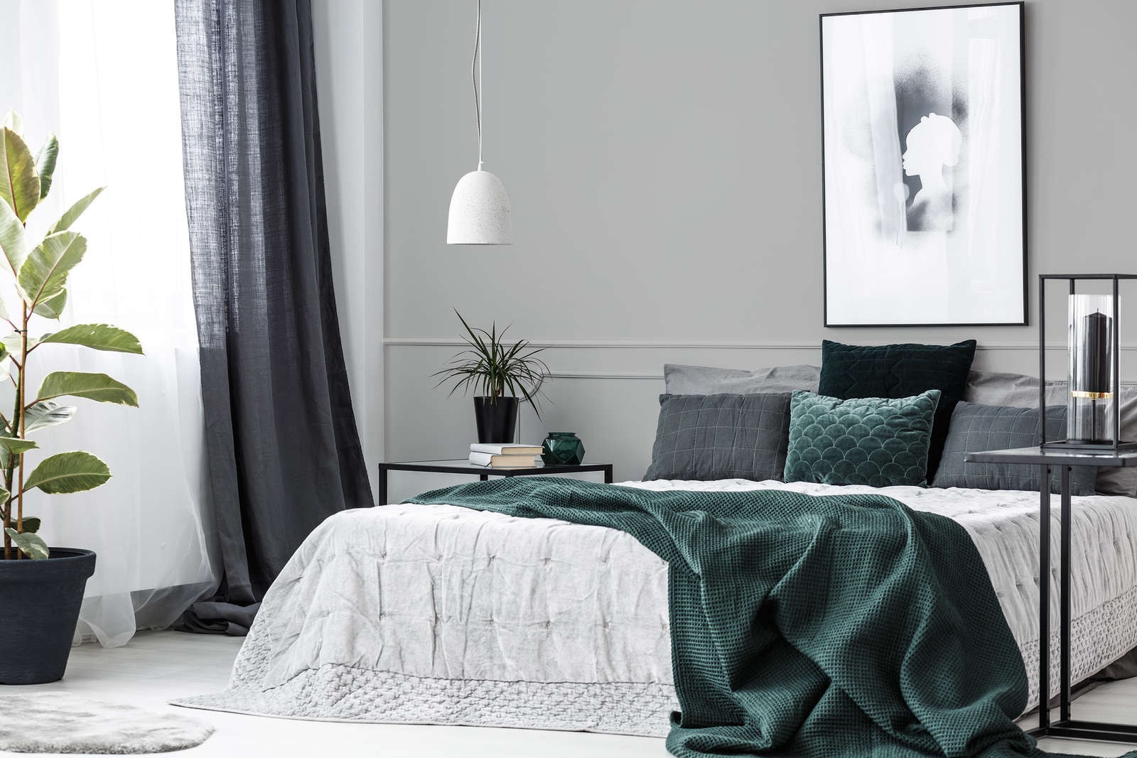 A.S. Création Wandfarbe »Premium Innenwandfarbe PURO Tuchmatt cool grey« ideal für Wohnzimmer, Schlafzimmer, Flur und Küche, Farbwelt Grau