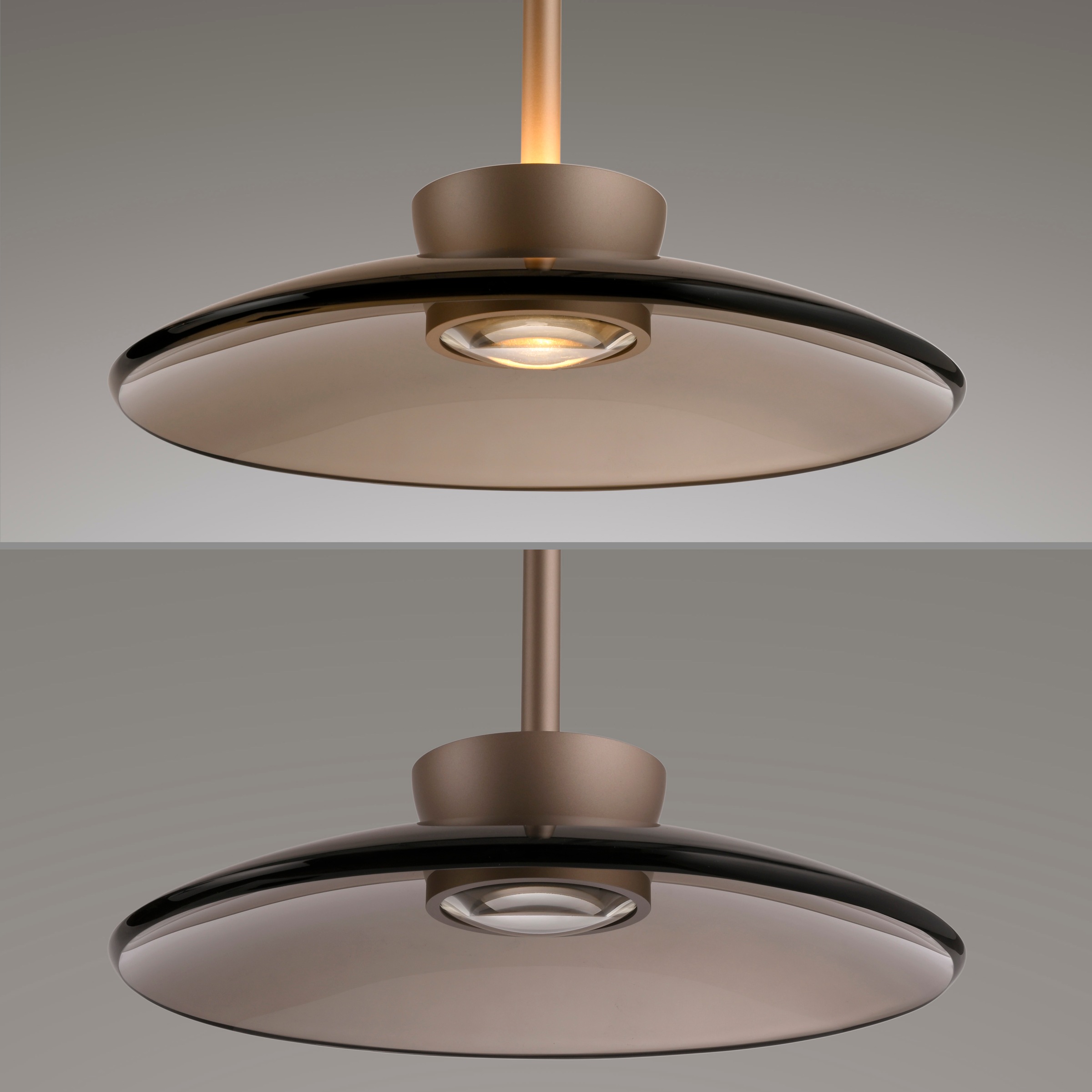 Neuhaus PURE LED Pendelleuchte »PURE Moon« LED-Board 1 Stk. Warmweiß Comfort Lift, dimmfähig über separaten Tronicdimmer