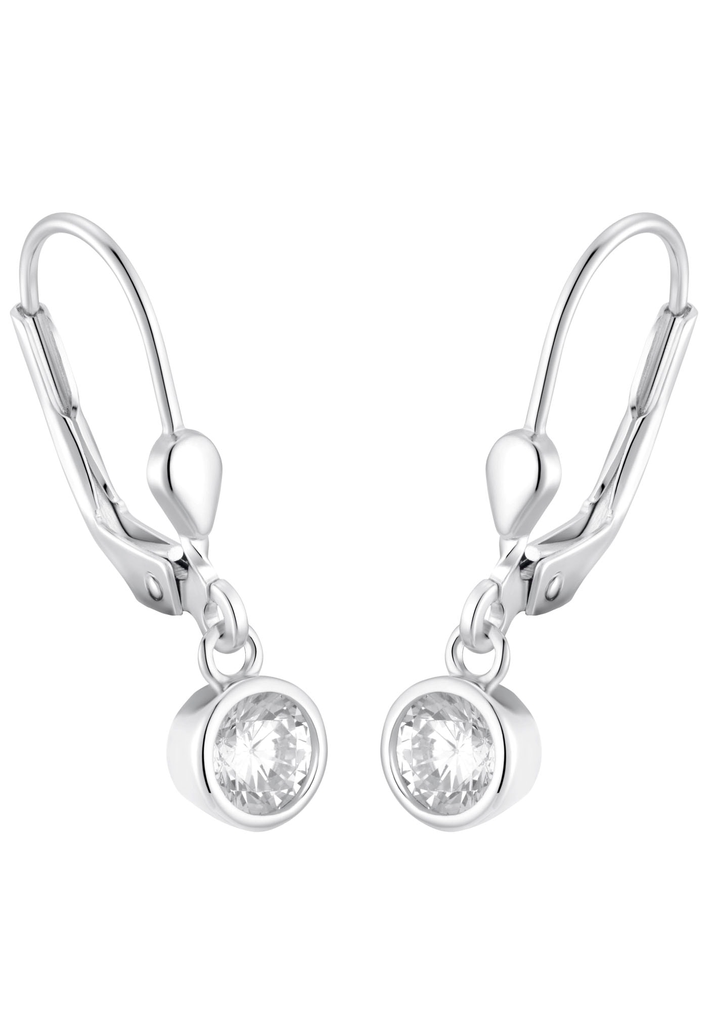 Amor Paar Ohrhänger »9060184« mit Zirkonia (synth.)