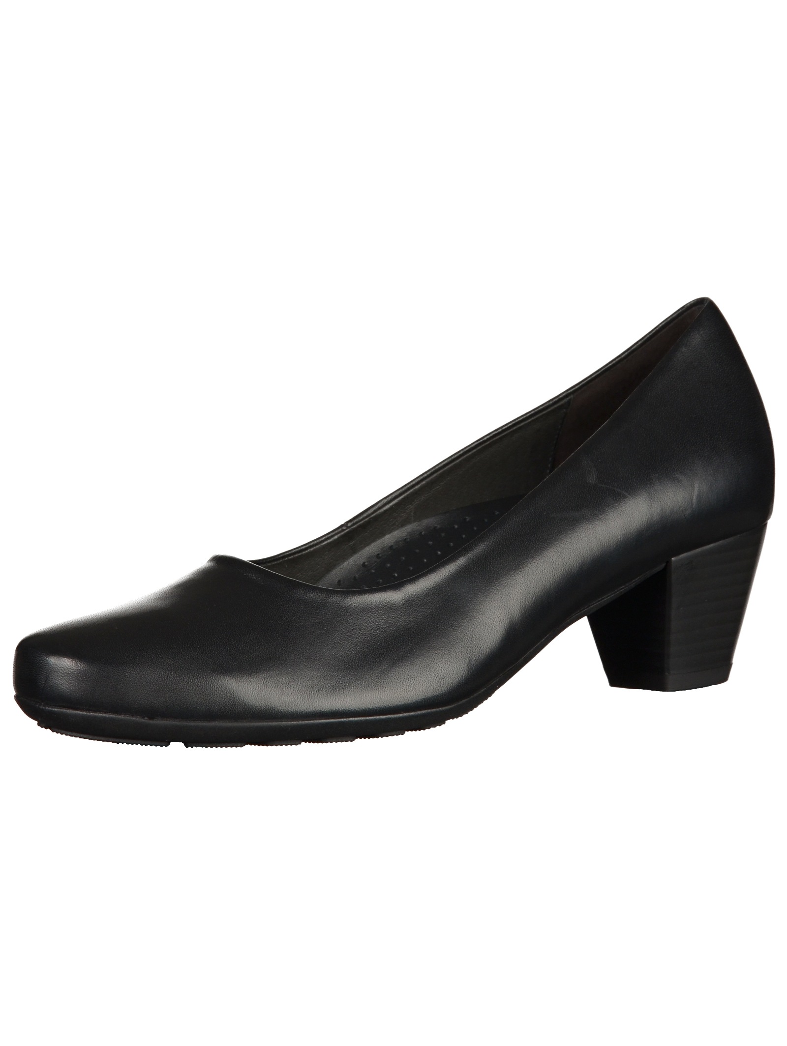 GABOR Pumps »Pumps Leder« Schwarz 40,5 40,5 Verschluss: Schlupfschuh