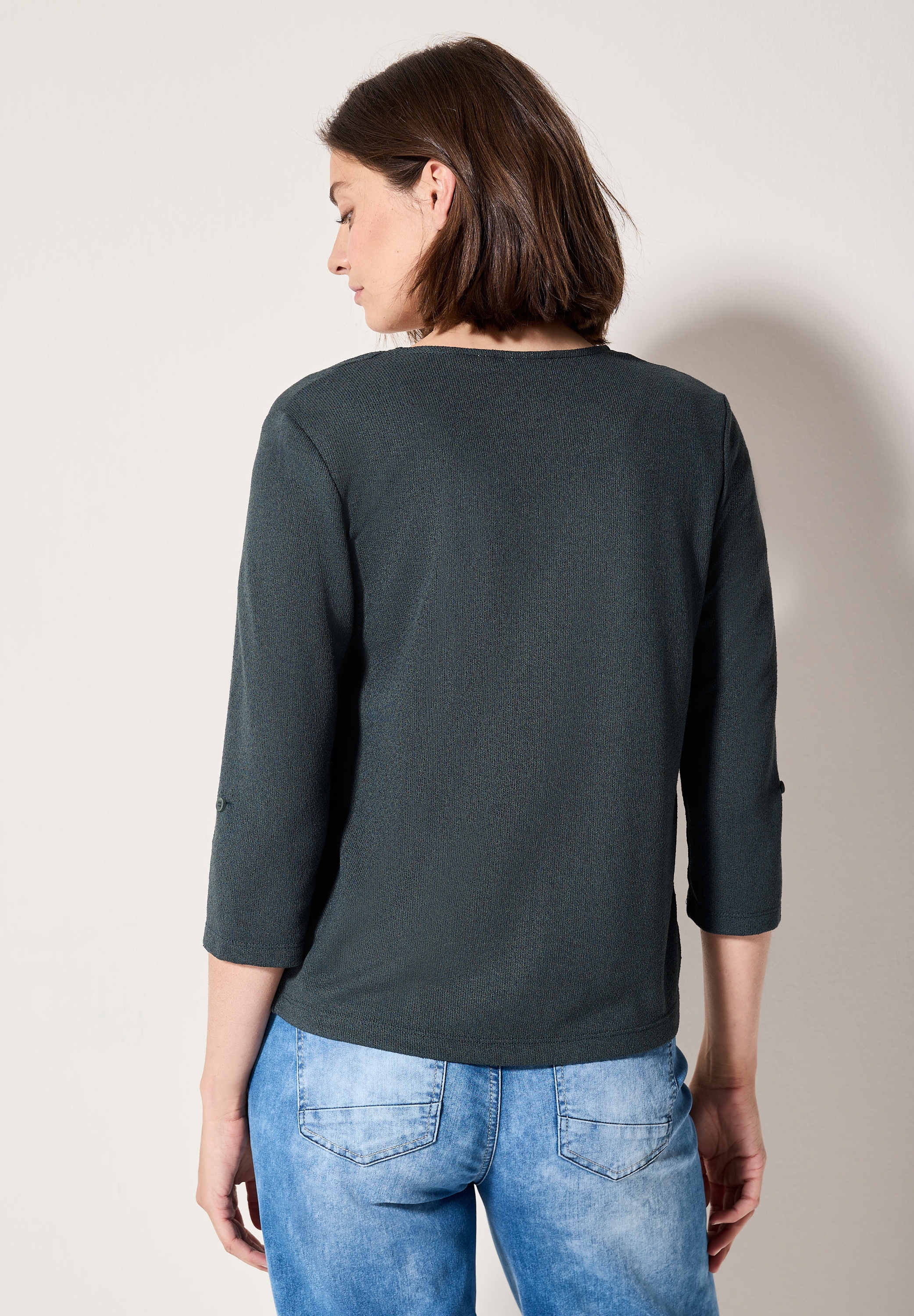 Cecil Shirtjacke, mit Turn-Up Ärmel