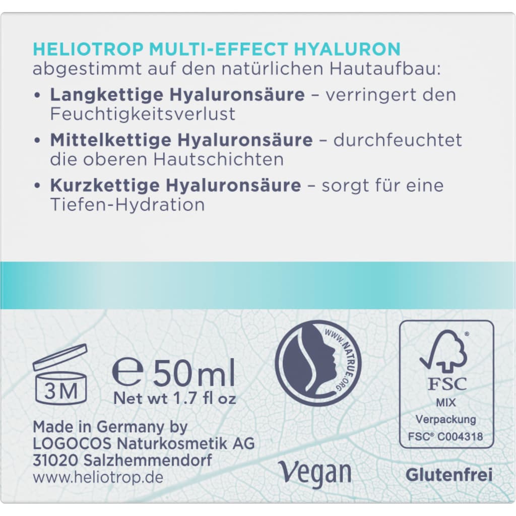 HELIOTROP Nachtcreme »Active Hyaluron«