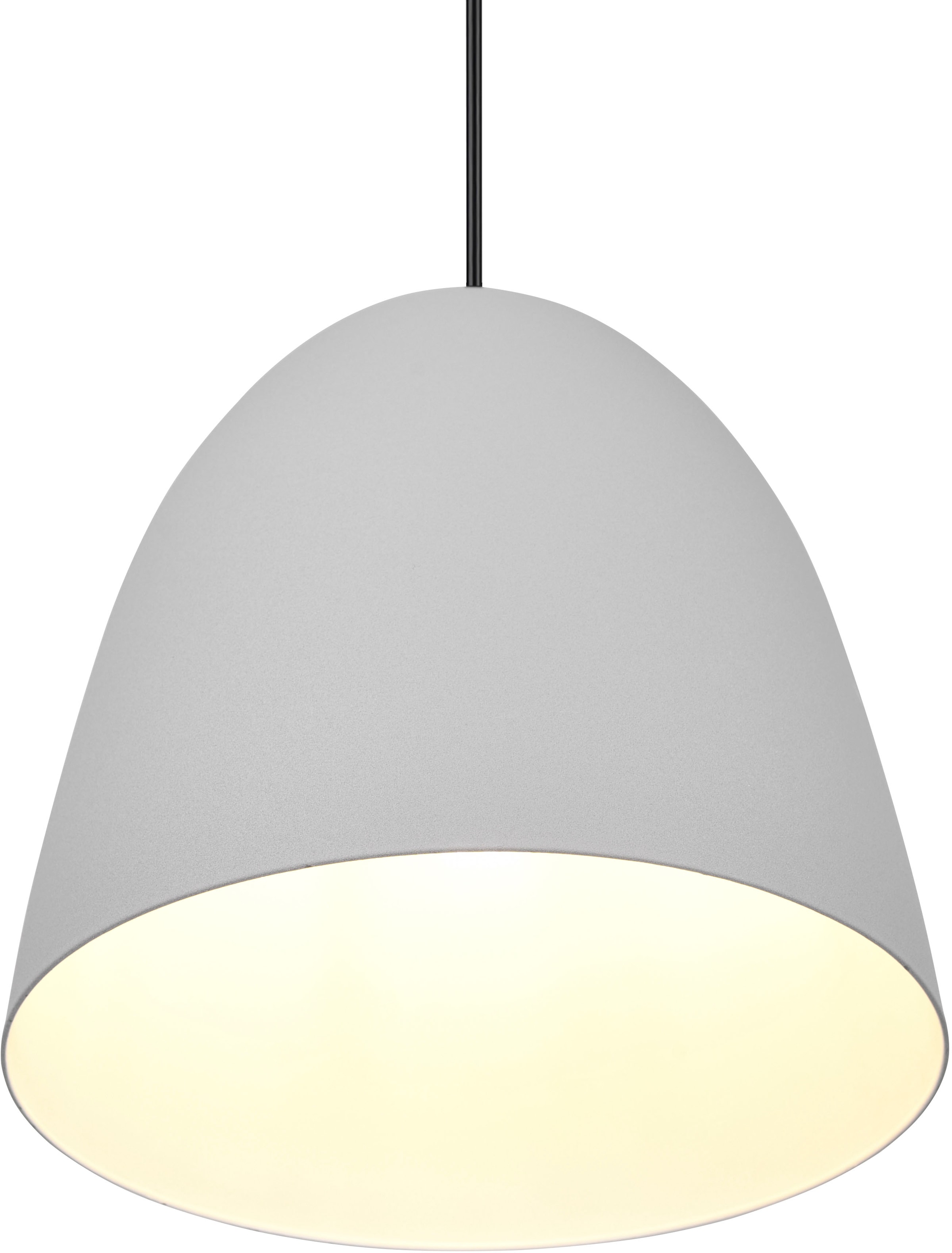 REALITY Leuchten Pendelleuchte »Tilda«, 1 flammig, Leuchtmittel E27 | ohne Leuchtmittel, elegante Hängelampe, max 150cm höhenverstellbar, exkl 1xE27 max 40W