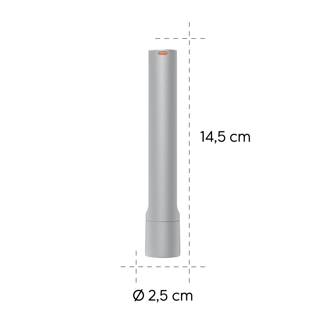 Hama LED Taschenlampe »LED-Taschenlampe, Batterien, Aluminium, 3 Modi« stromsparend, robust