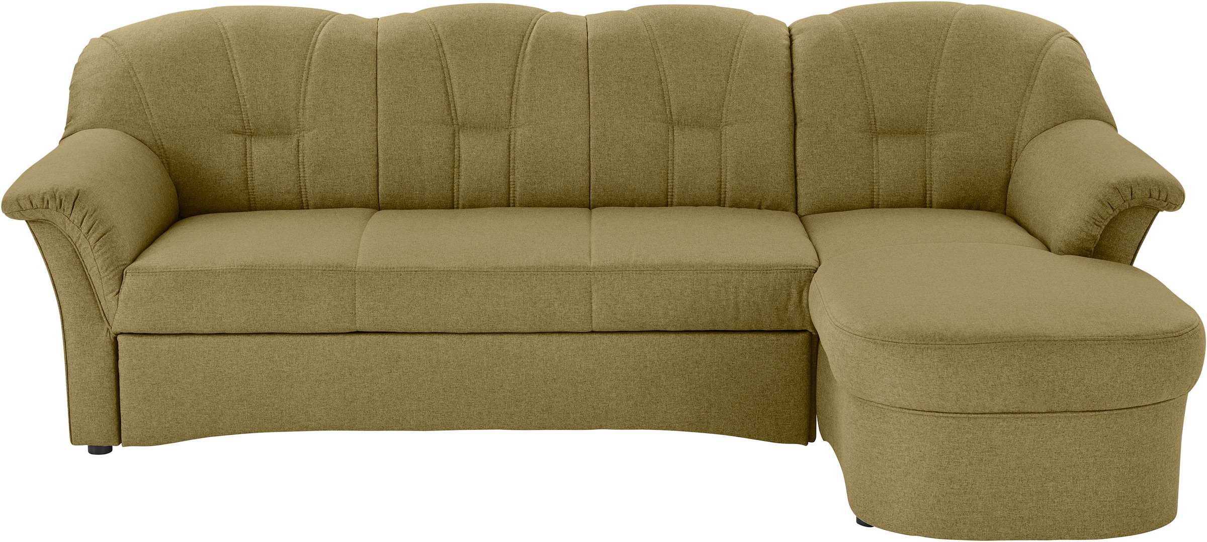 DOMO collection Ecksofa »Papenburg, zeitlose Rückensteppung, elegante Forme günstig online kaufen